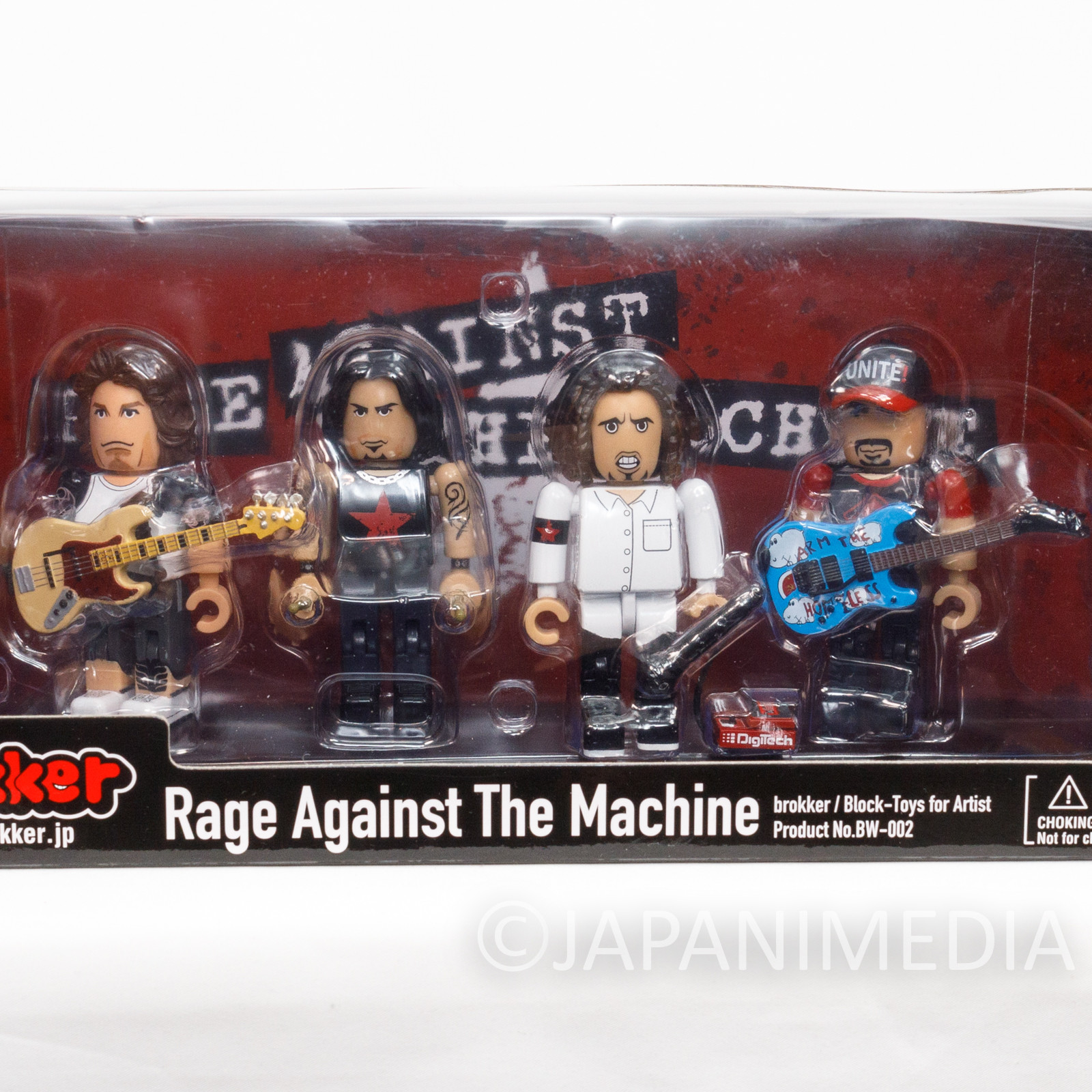 Rage Against The Machine Figure set Block Toy BW-002 Figure JAPAN