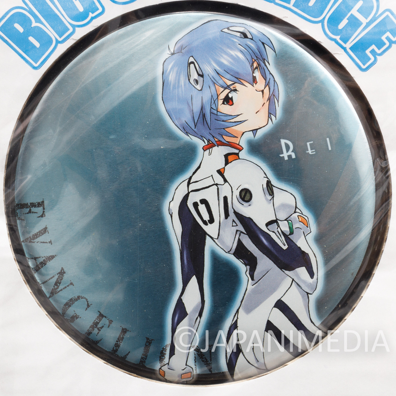 Evangelion Rei Ayanami Big Size Can Badge Pins JAPAN ANIME MANGA