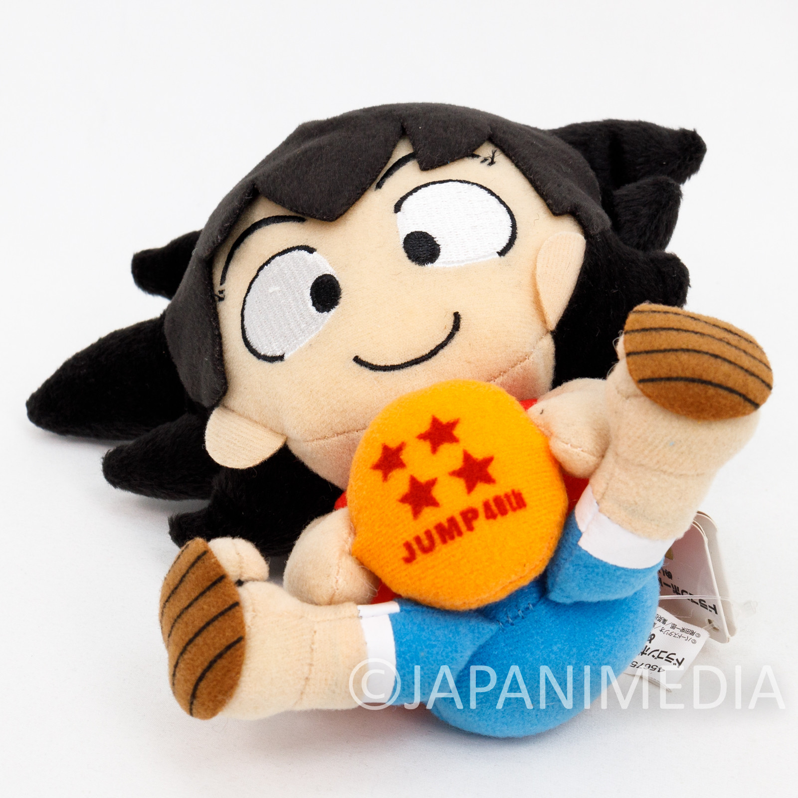 Dragon Ball Z x One Piece Gokou Luffy Costume Plush Doll Jump 40th 