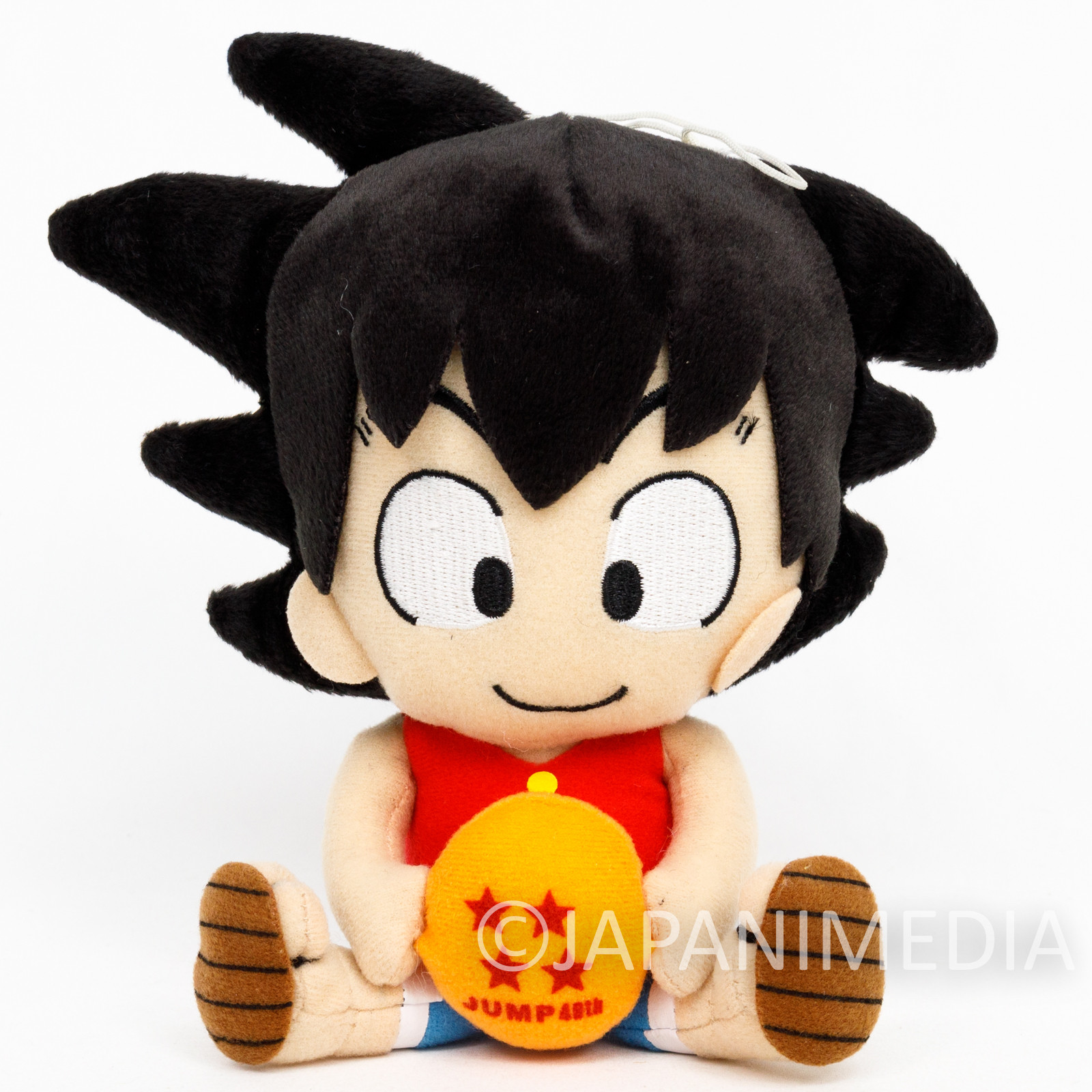 Dragon Ball Z x One Piece Gokou Luffy Costume Plush Doll Jump 40th 