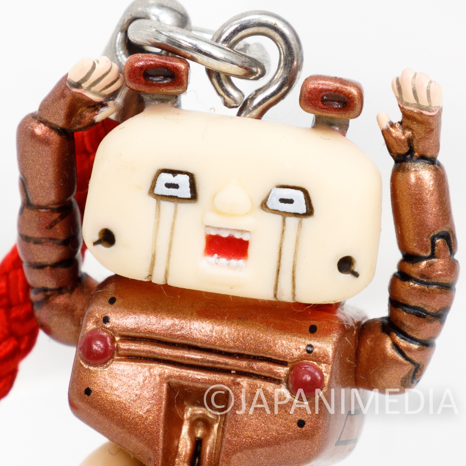 RARE! Yoshida Sensha Utsurun Desu Mecha Kawauso kun Figure Strap JAPAN MANGA