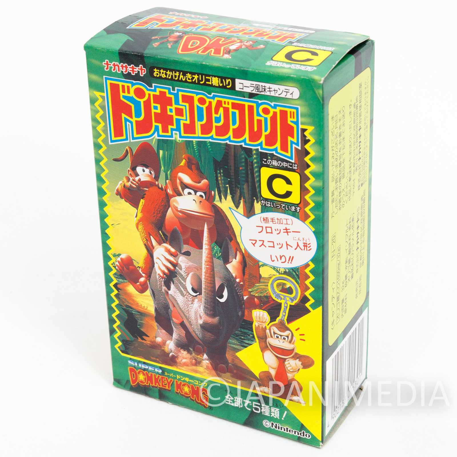 Donkey Kong Flocky Figure Keychain #C Nagasakiya Nintendo FAMICOM SNES Japanimedia Store
