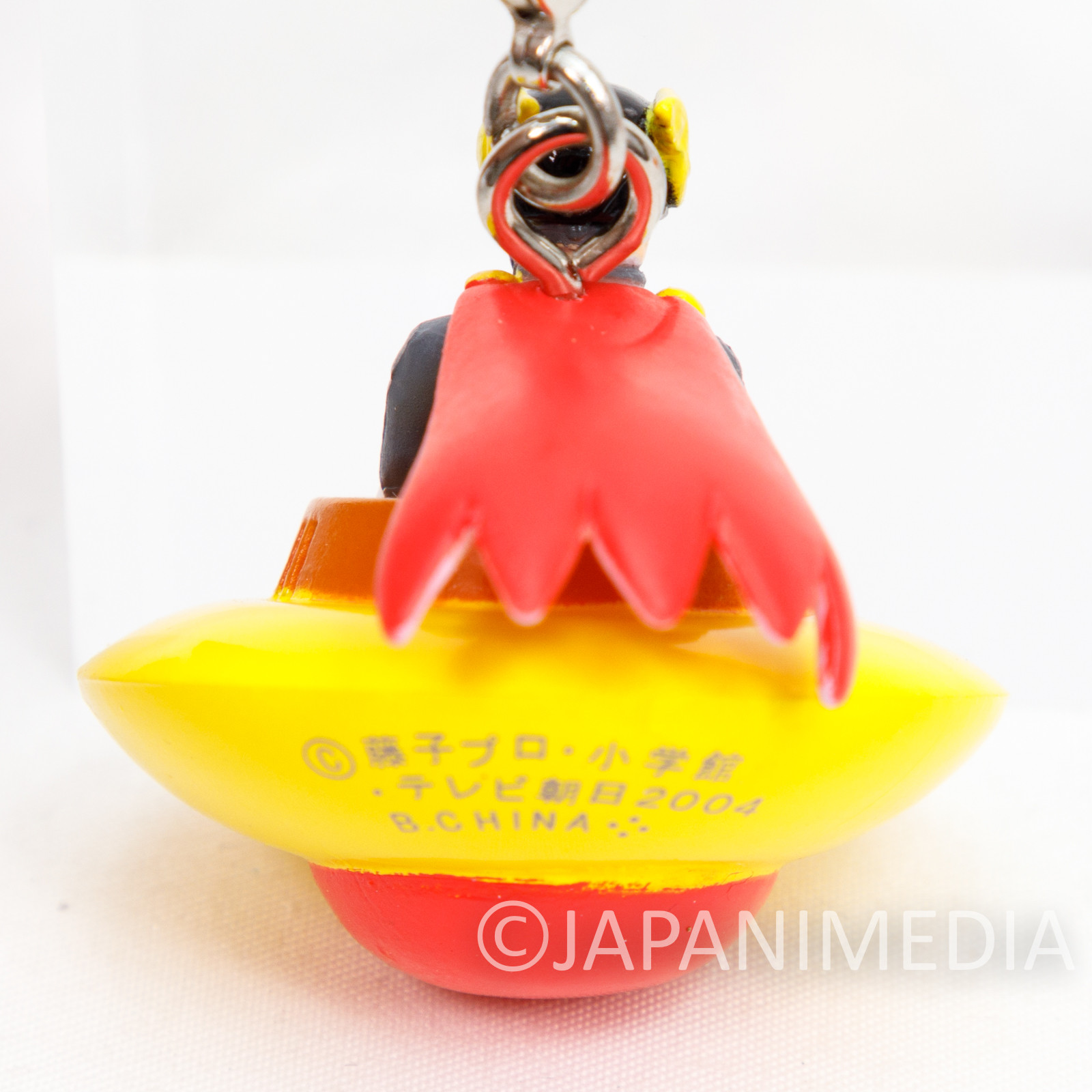 Perman Birdman on Flying Saucer Figure Mascot Strap Fujiko F Fujio JAPAN ANIME