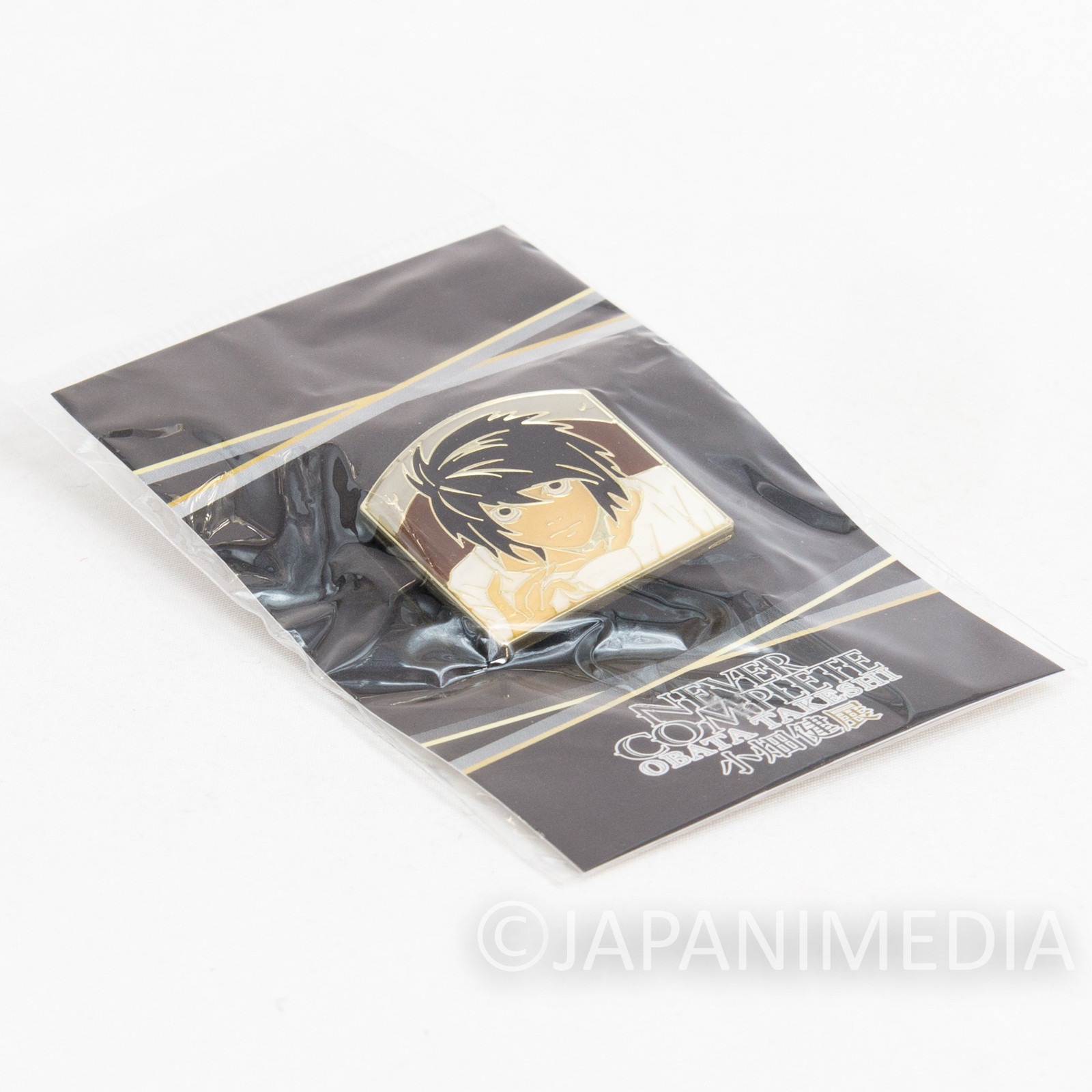 Death Note L Ryuzaki Metal Pins JAPAN ANIME - Japanimedia Store