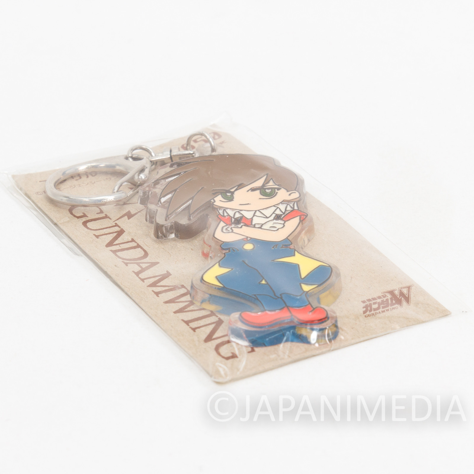 Gundam Wing Trowa Barton Acrylic Keychain JAPAN