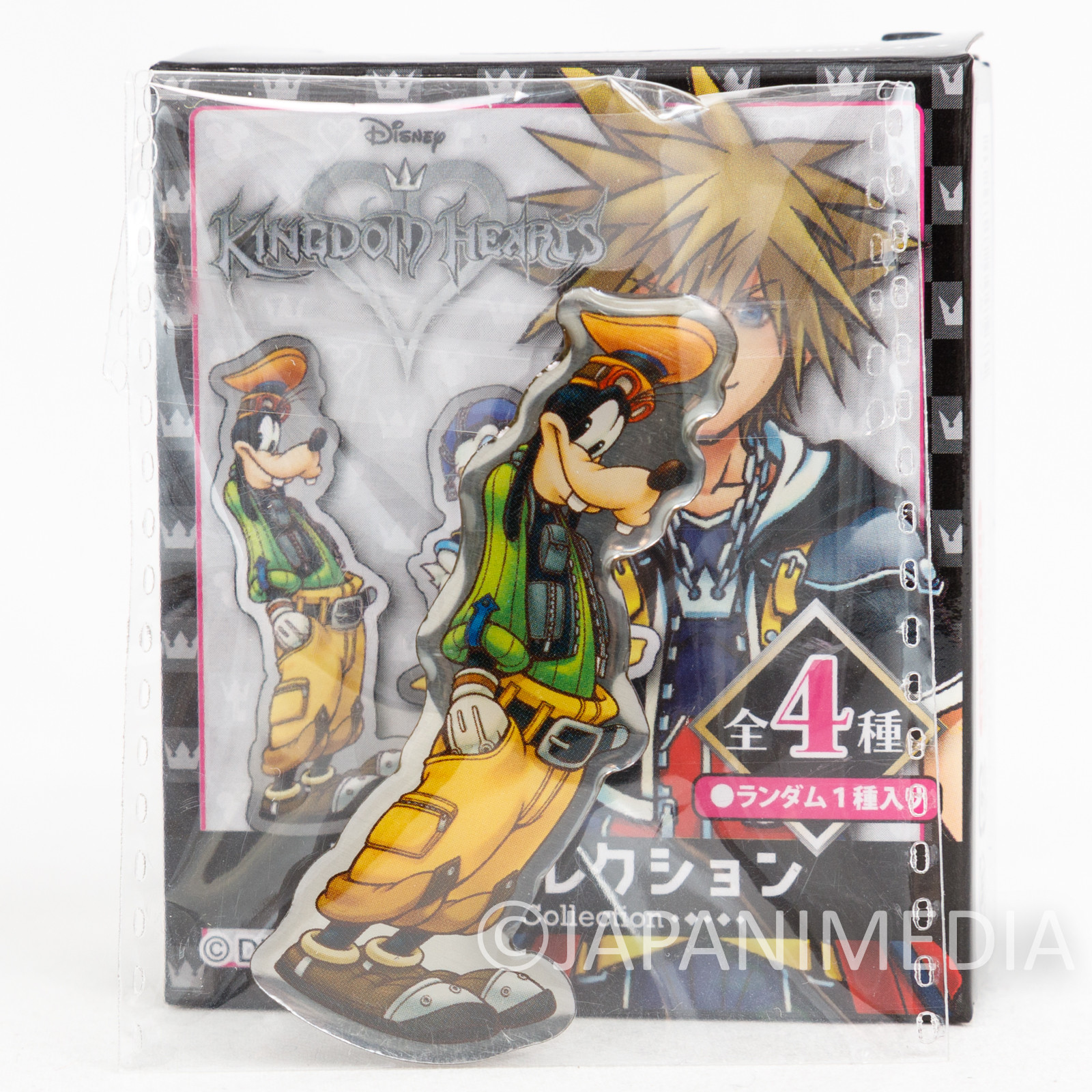 Kingdom Hearts GOOFY Metal Pins Square Enix JAPAN