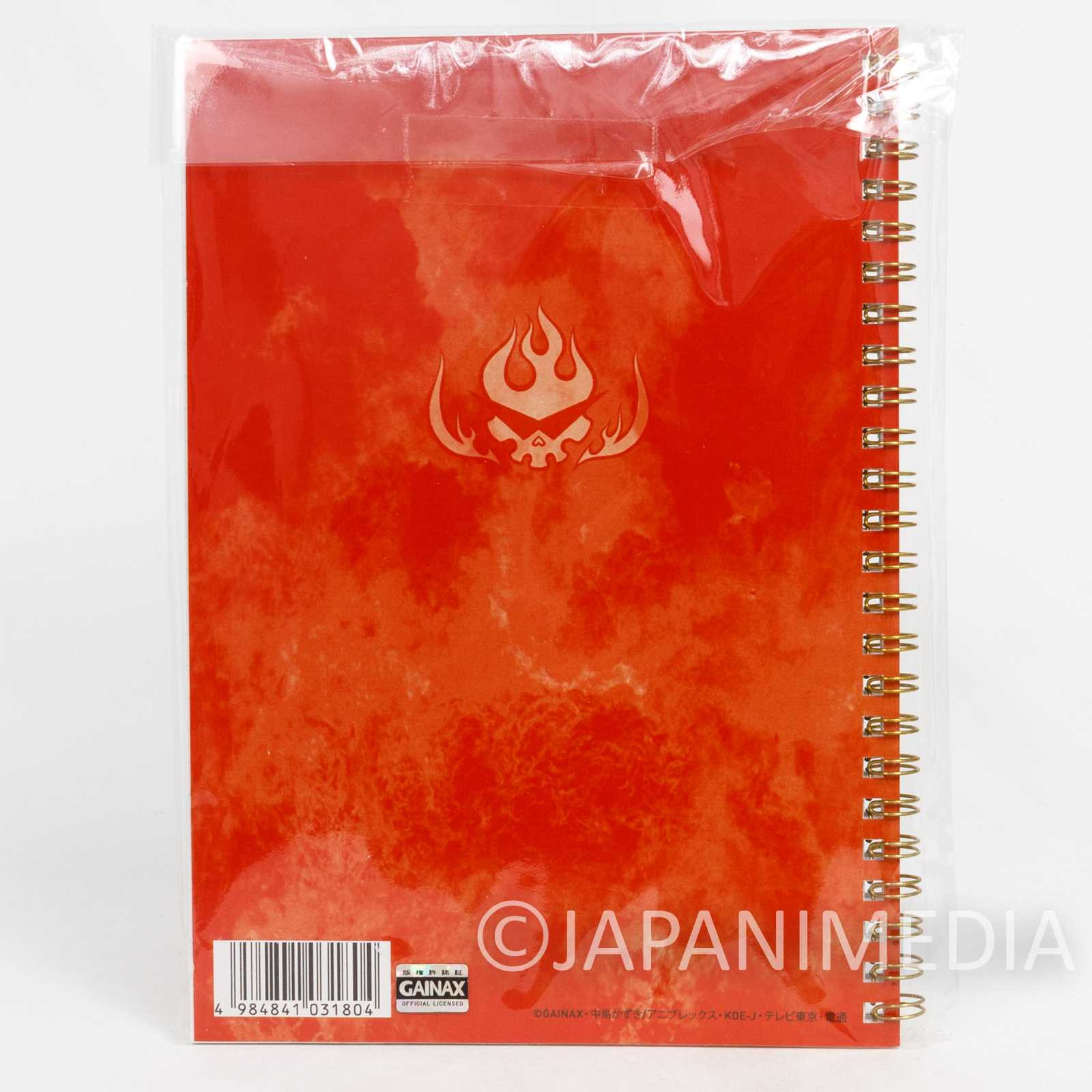 Gurren Lagann A5 size Ring Notebook / Kamina Simon Yoko Japanimedia Store