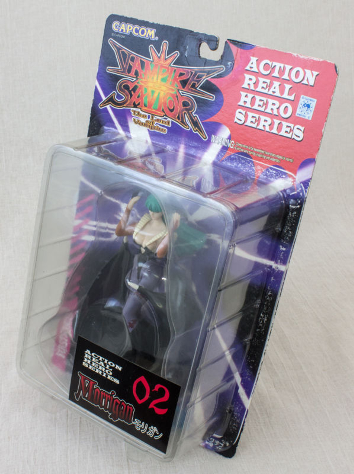 Darkstalkers 3 (Vampire Savior: The Lord of Vampire) MORRIGAN Action Real Hero Figure  JAPAN GAME CAPCOM