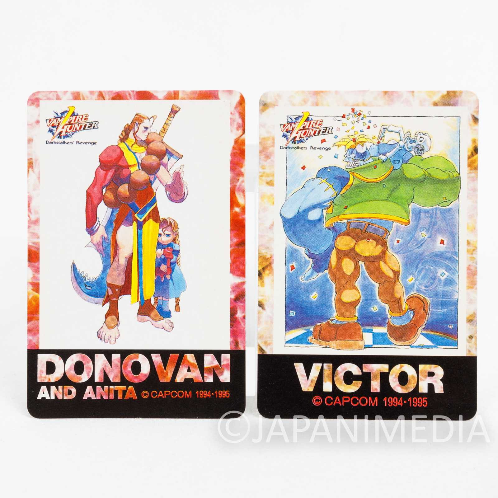 Darkstalkers (Vampire Hunter) Character Card 13pc Set Capcom JAPAN Japanimedia Store