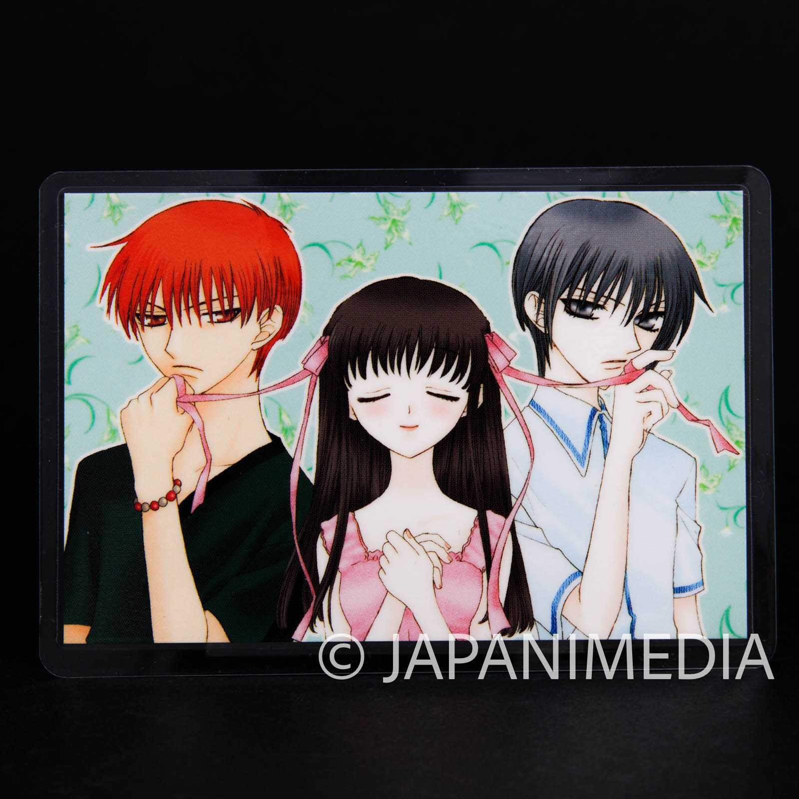 Fruits Basket Ball keychain & Strap & Laminated card Set [Tohru / Yuki / Kyo] JAPAN MANGA 2 Japanimedia Store