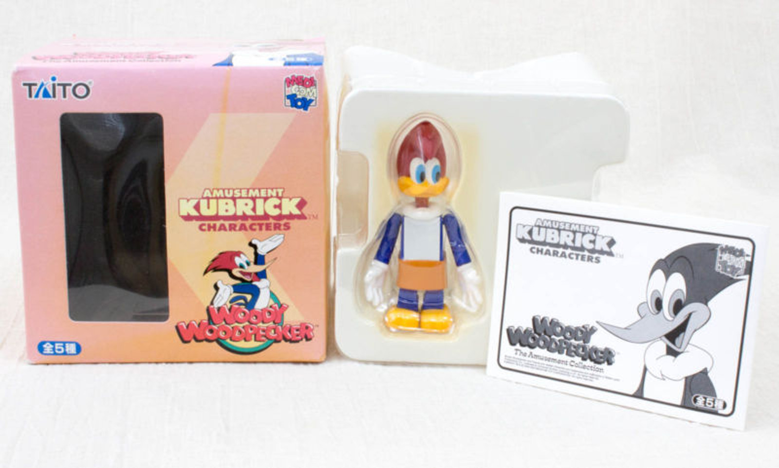 Woody Woodpecker Series WINNIE Kubrick Figure Medicom Toy Taito JAPAN