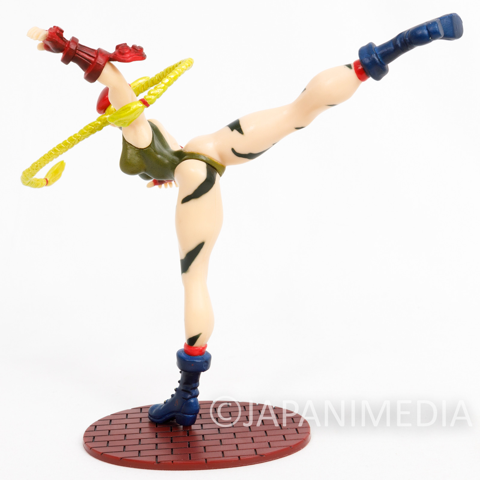 Street Fighter 2 Cammy Kick Green ver Capcom Figure Collection 