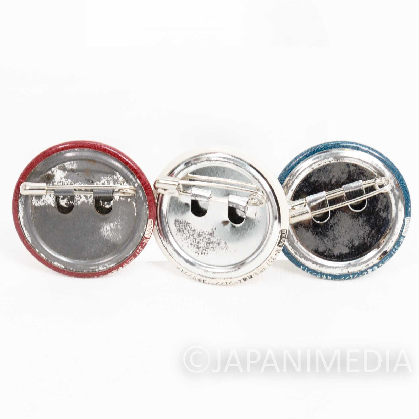 Heavy Metal L Gaim Button badge Pins 3pc Set JAPAN ANIME Japanimedia Store