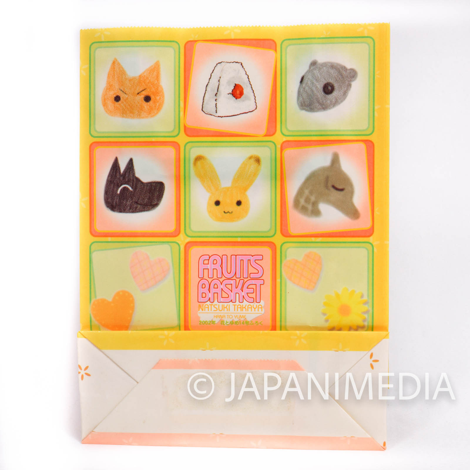 Fruits Basket Paper bag [Tohru / Yuki / Kyo] JAPAN MANGA