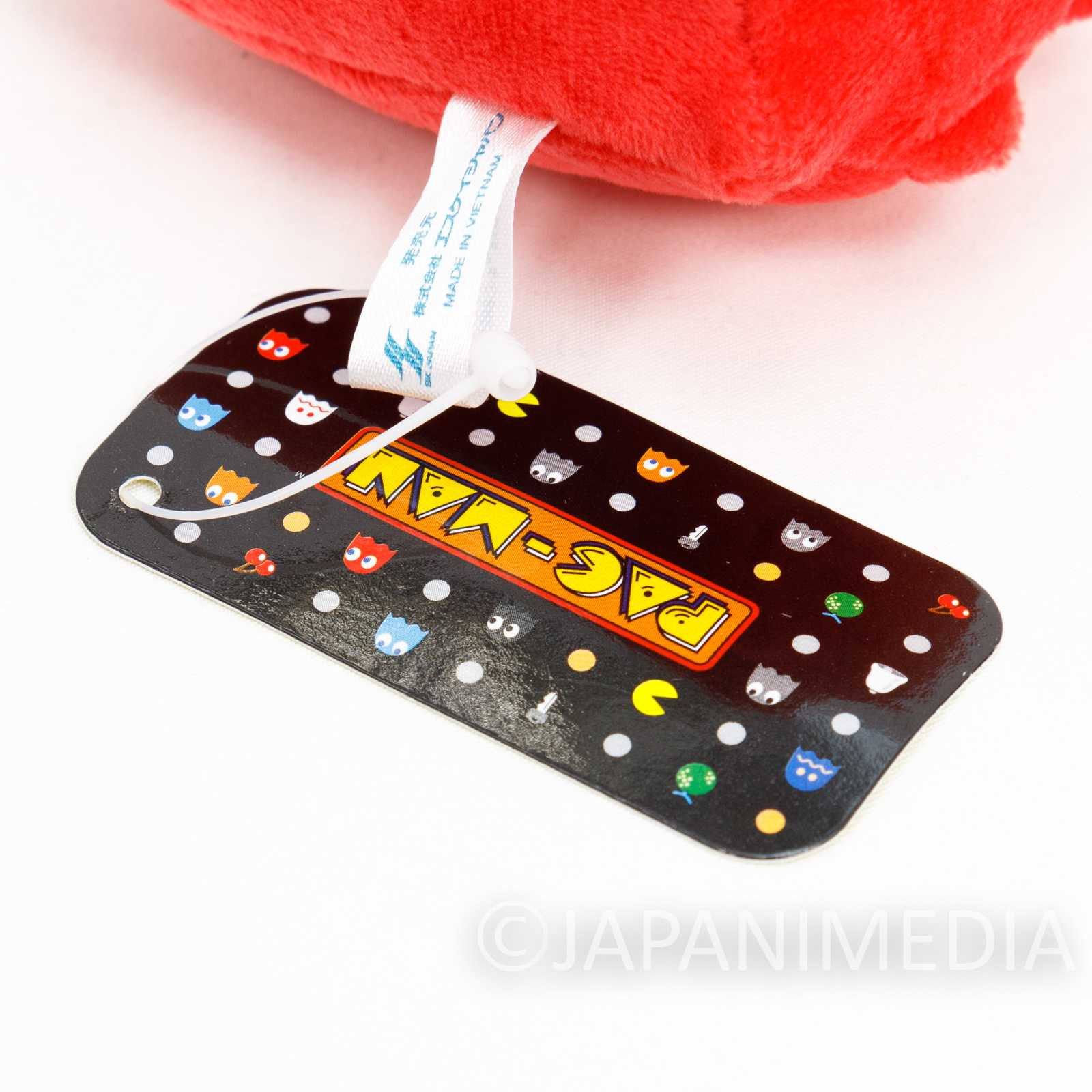 Pac-man Blinky Shadow Plush Doll Ballchain Namco JAPAN NES Japanimedia Store