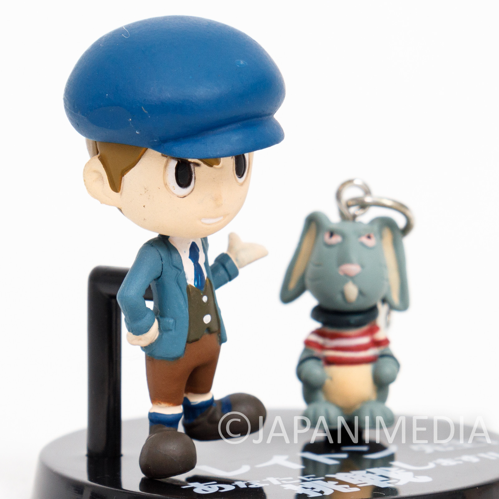 Professor Layton Luke & Subject 3 Small Figure Nintendo DS GAME JAPAN