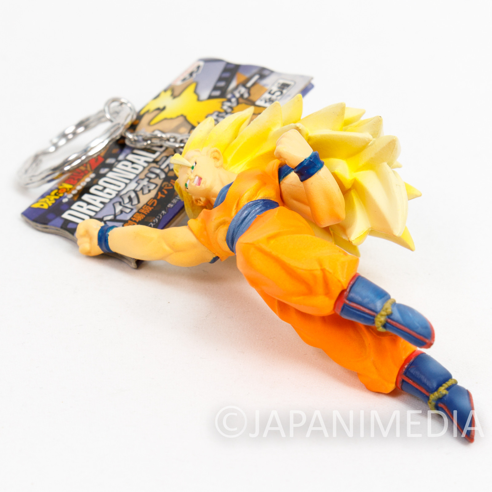 Dragon Ball Z SS3 Son Gokou High Quality Figure Key Chain JAPAN ANIME MANGA JUMP