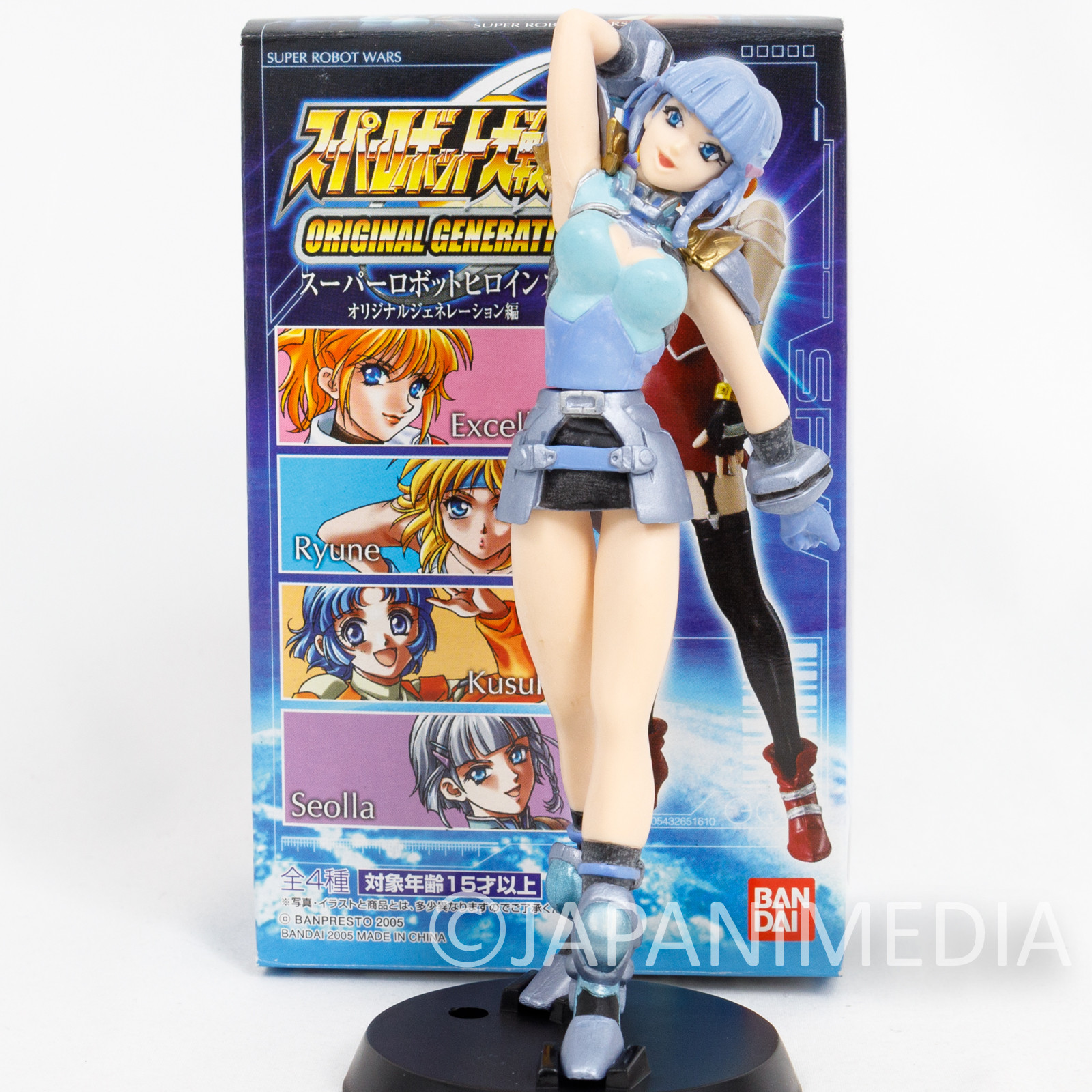 Super Robot Wars Heroines Seolla Schweitzer Wildfalken BANDAI JAPAN GAME