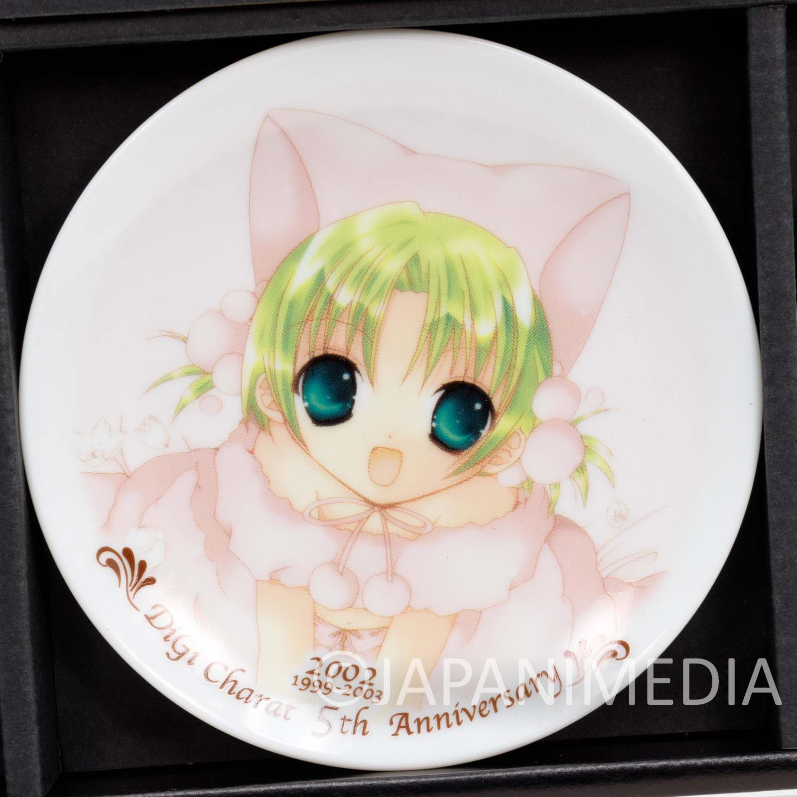 Di Gi Charat Small Plate Set 5ht Anniversary Limited JAPAN ANIME GAMERS