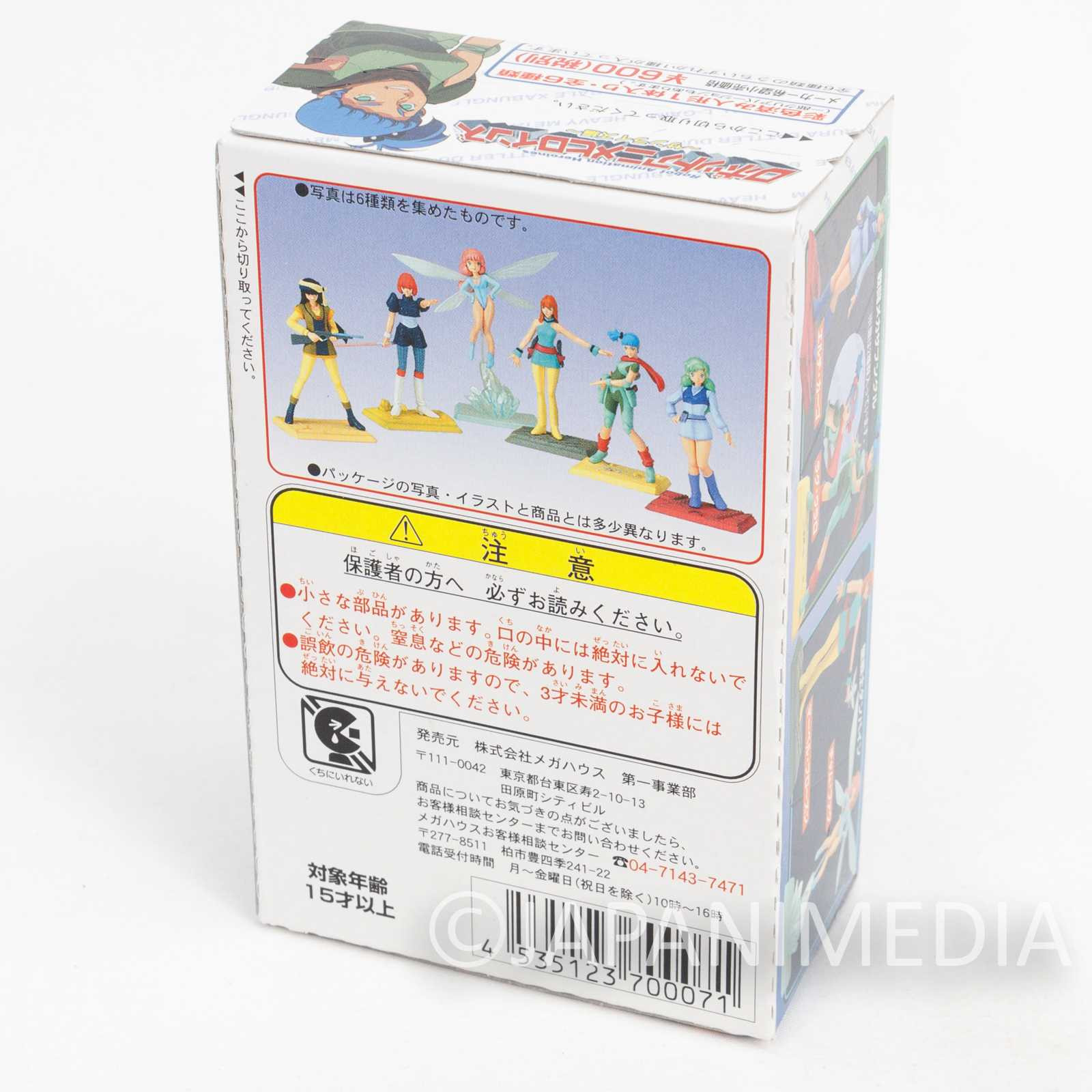 Sentou Mecha Xabungle Elchi Cargo Mini Figure Sunrise Heroines Megahouse JAPAN Japanimedia Store