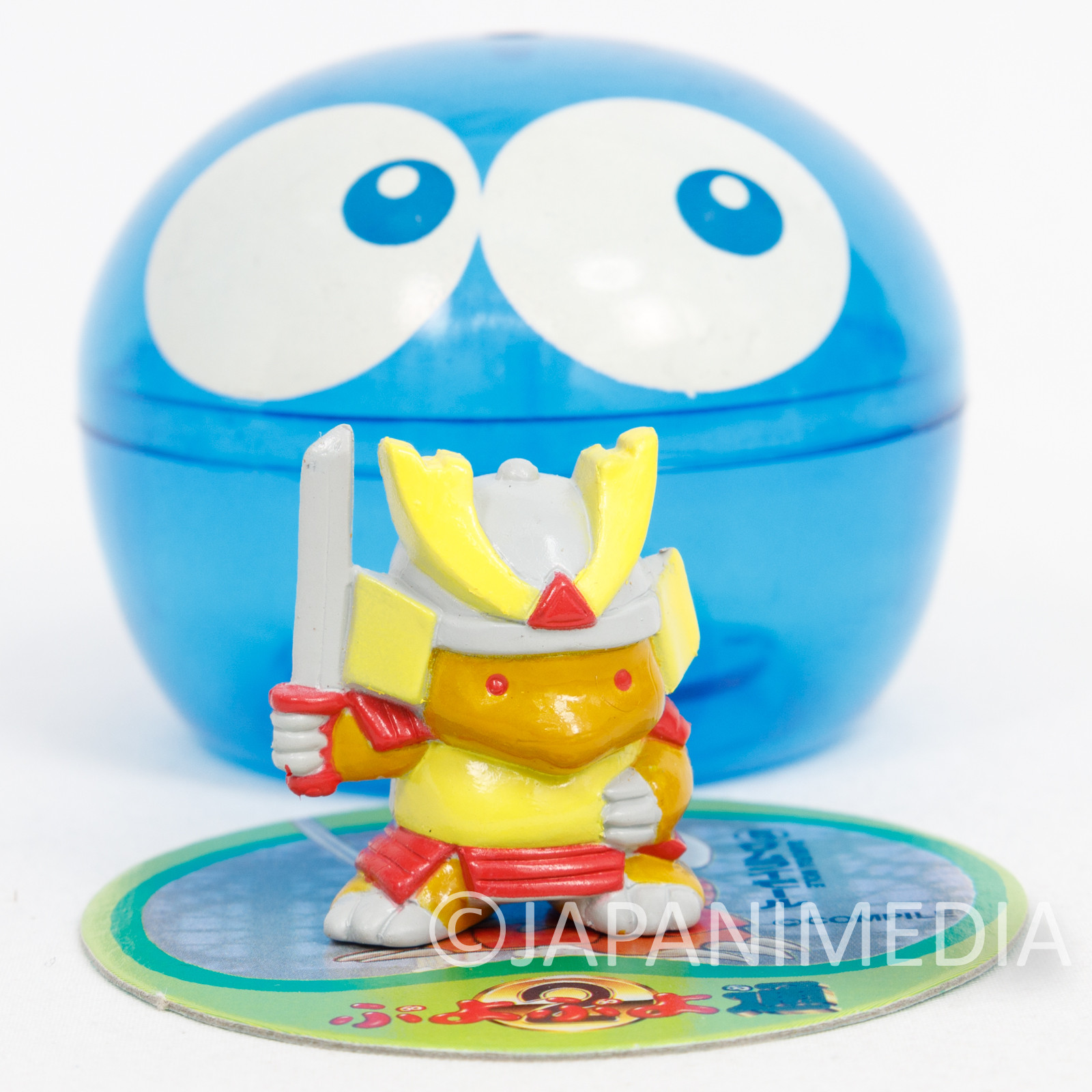 PUYO PUYO Figure in Clear Case Samurai Mole Kabaya JAPAN Compile SEGA