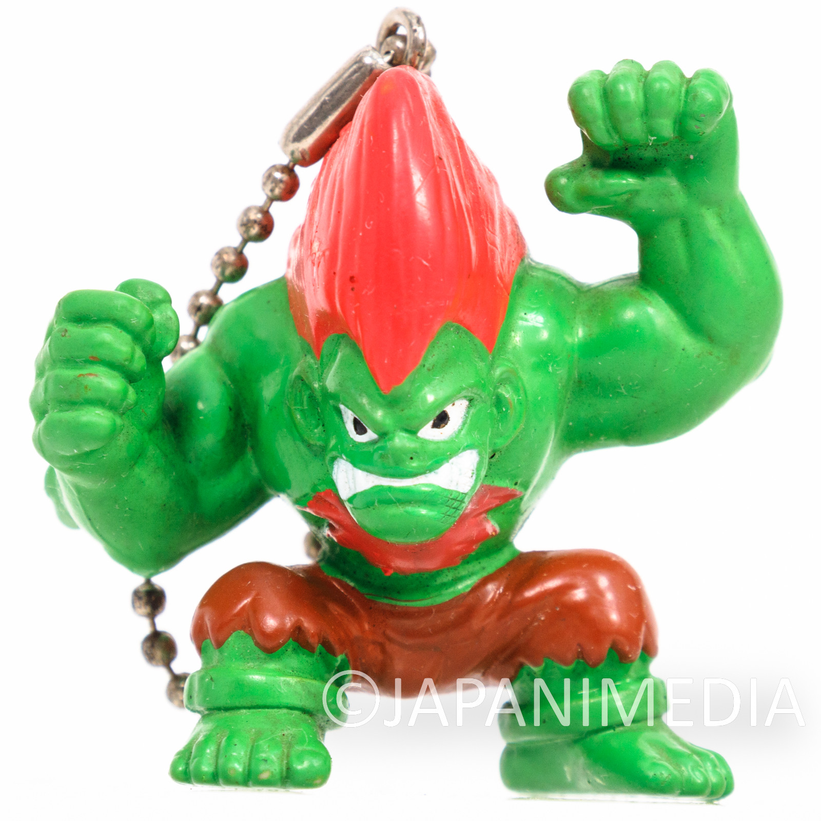 Street Fighter 2 Guile Figure Ballchain Capcom JAPAN GAME