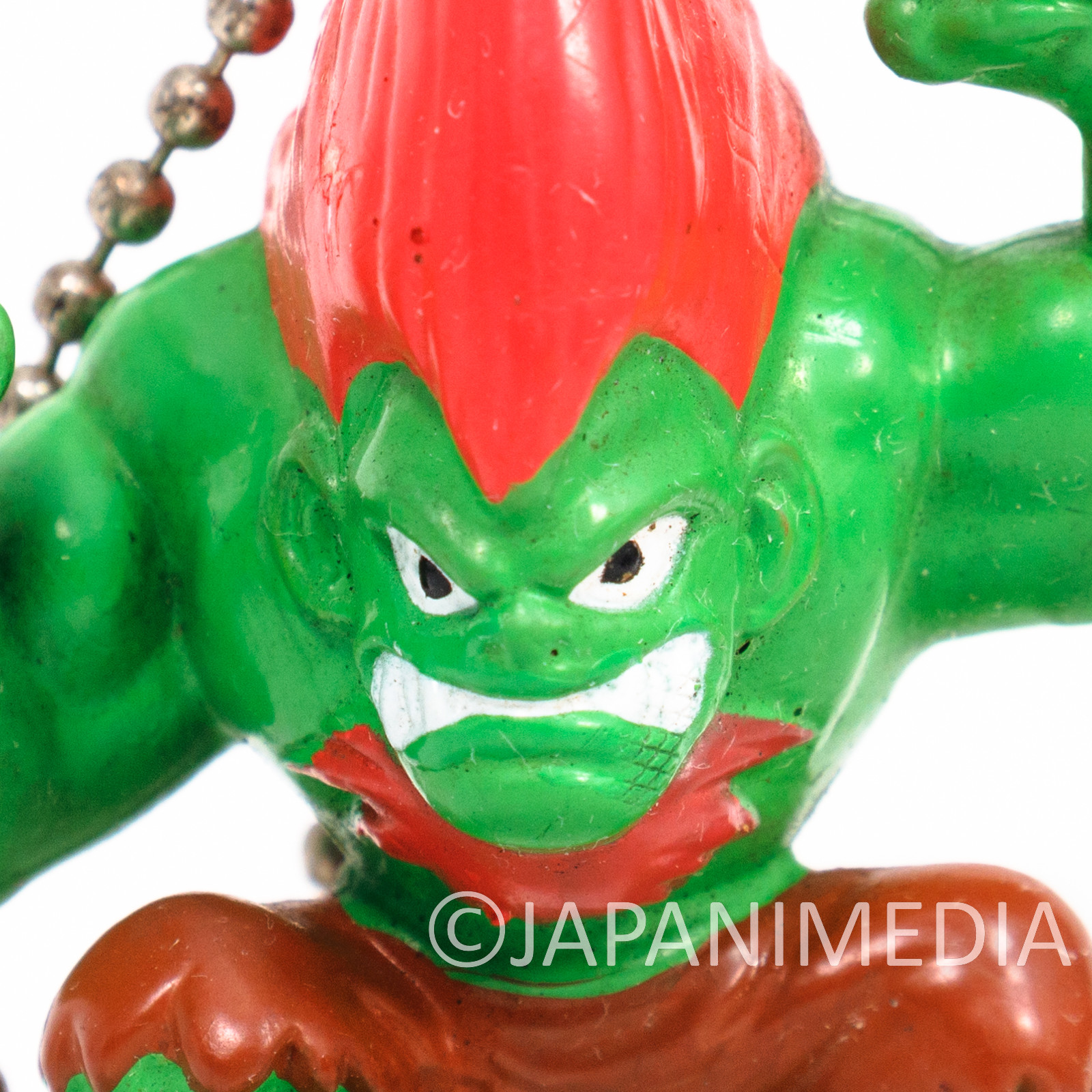 Street Fighter 2 Blanka Figure Ballchain Capcom JAPAN GAME