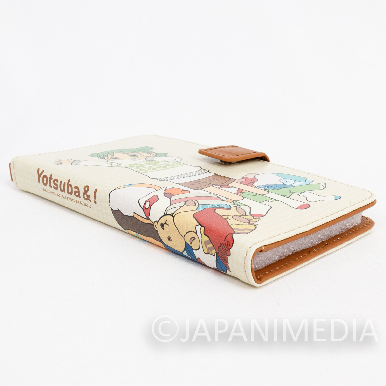 Yotsuba& Smartphone Case Book Type Taito JAPAN