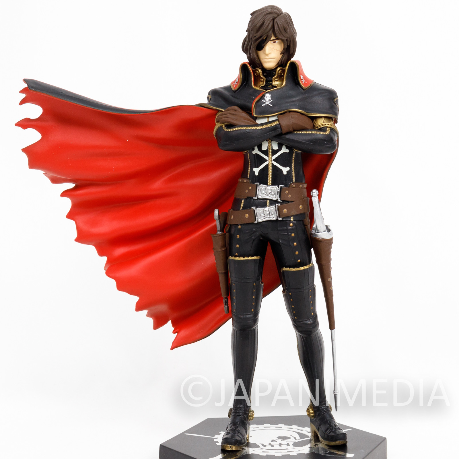 Galaxy Express 999 Captain Harlock Premium Figure Reiji Matsumoto JAPAN