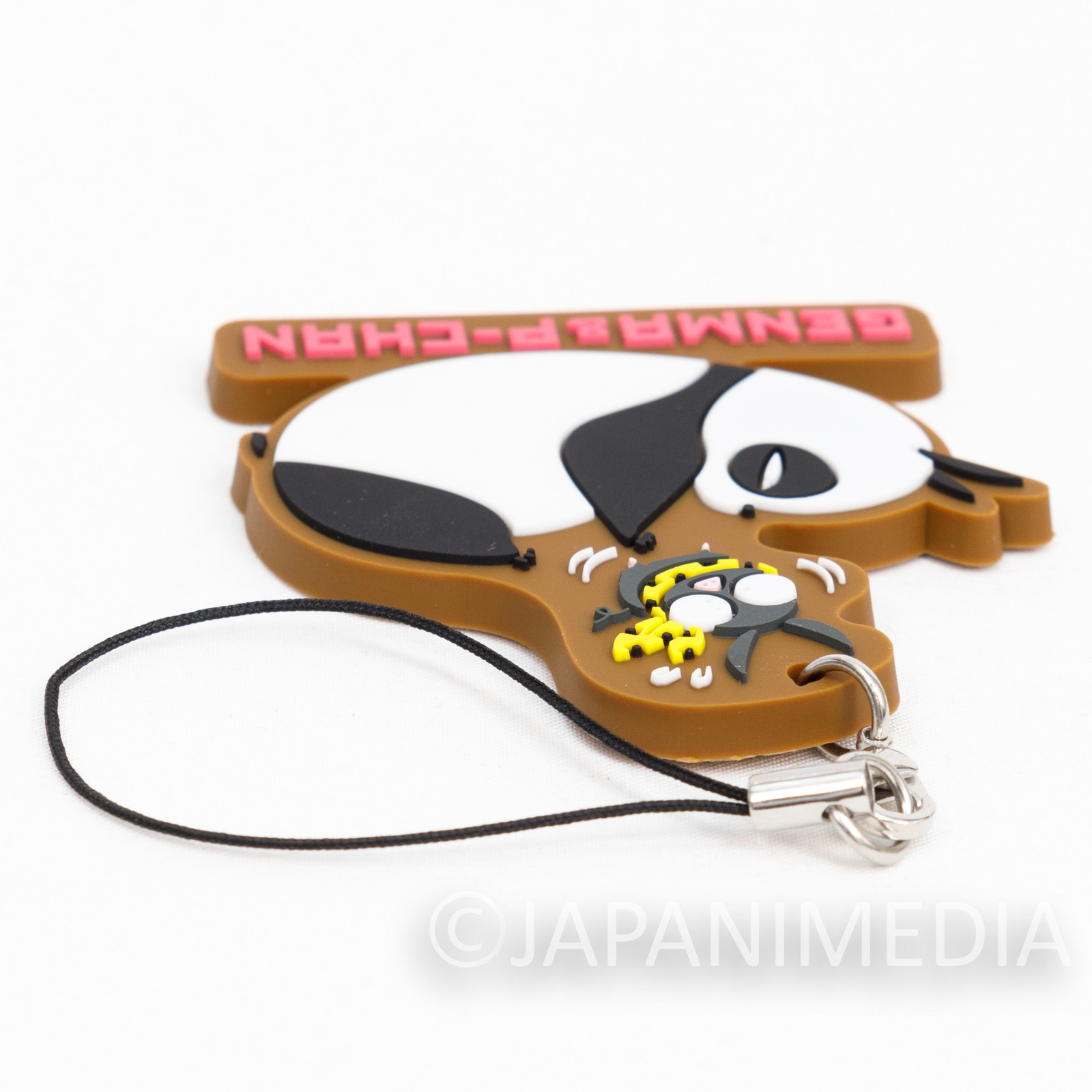 Ranma 1/2 Genma & P-chan Mascot Rubber Strap JAPAN ANIME MANGA