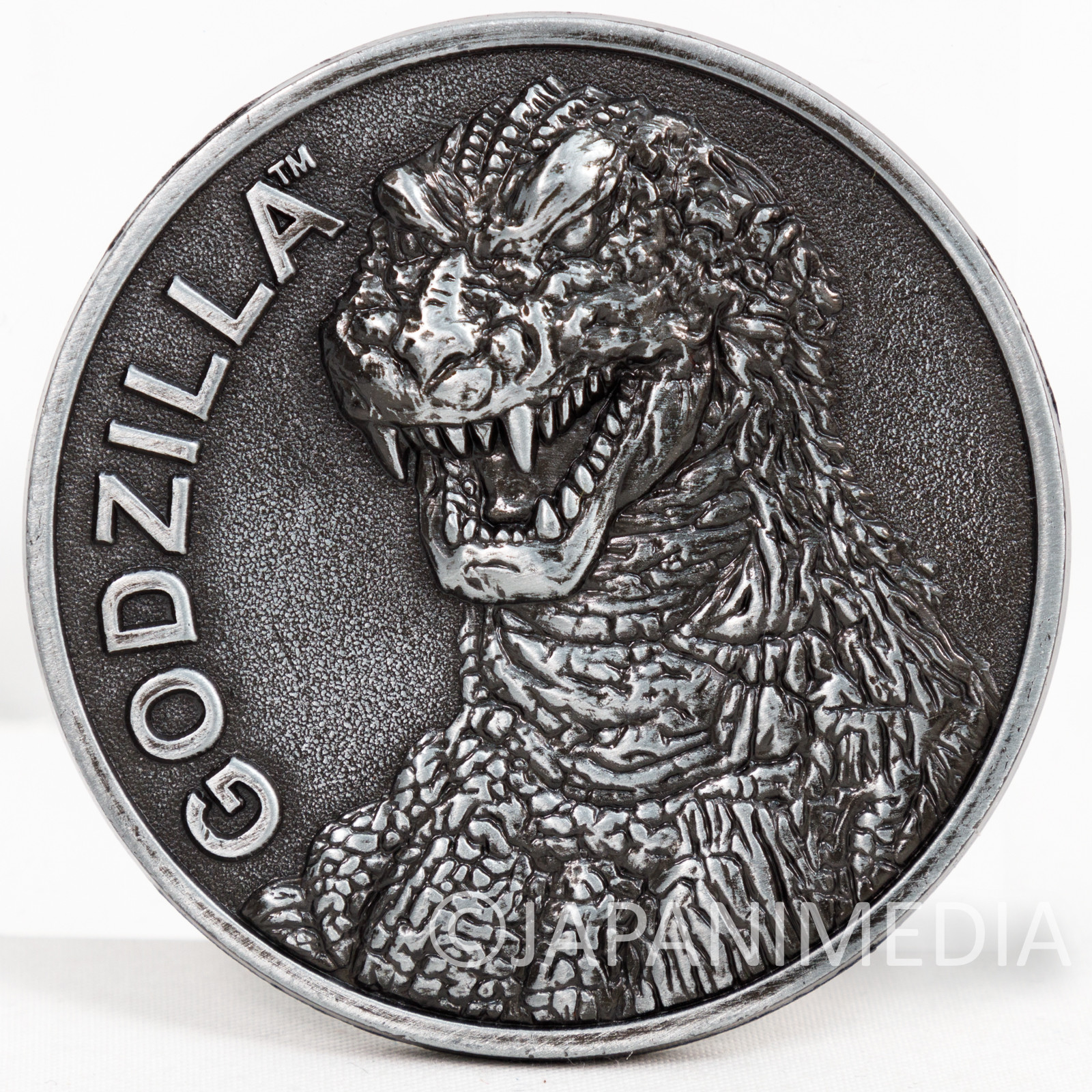 Godzilla, Mothra and King Ghidora Movie 2001 Memorial Medal Toho JAPAN TOKUSATSU