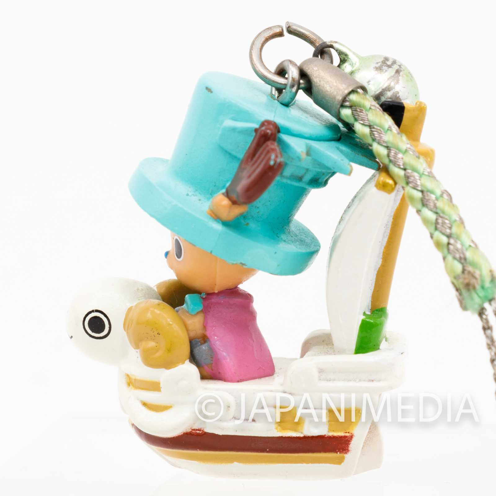 One Piece Chopper on Going Merry Figure Mascot Strap Banpresto JAPAN Japanimedia Store
