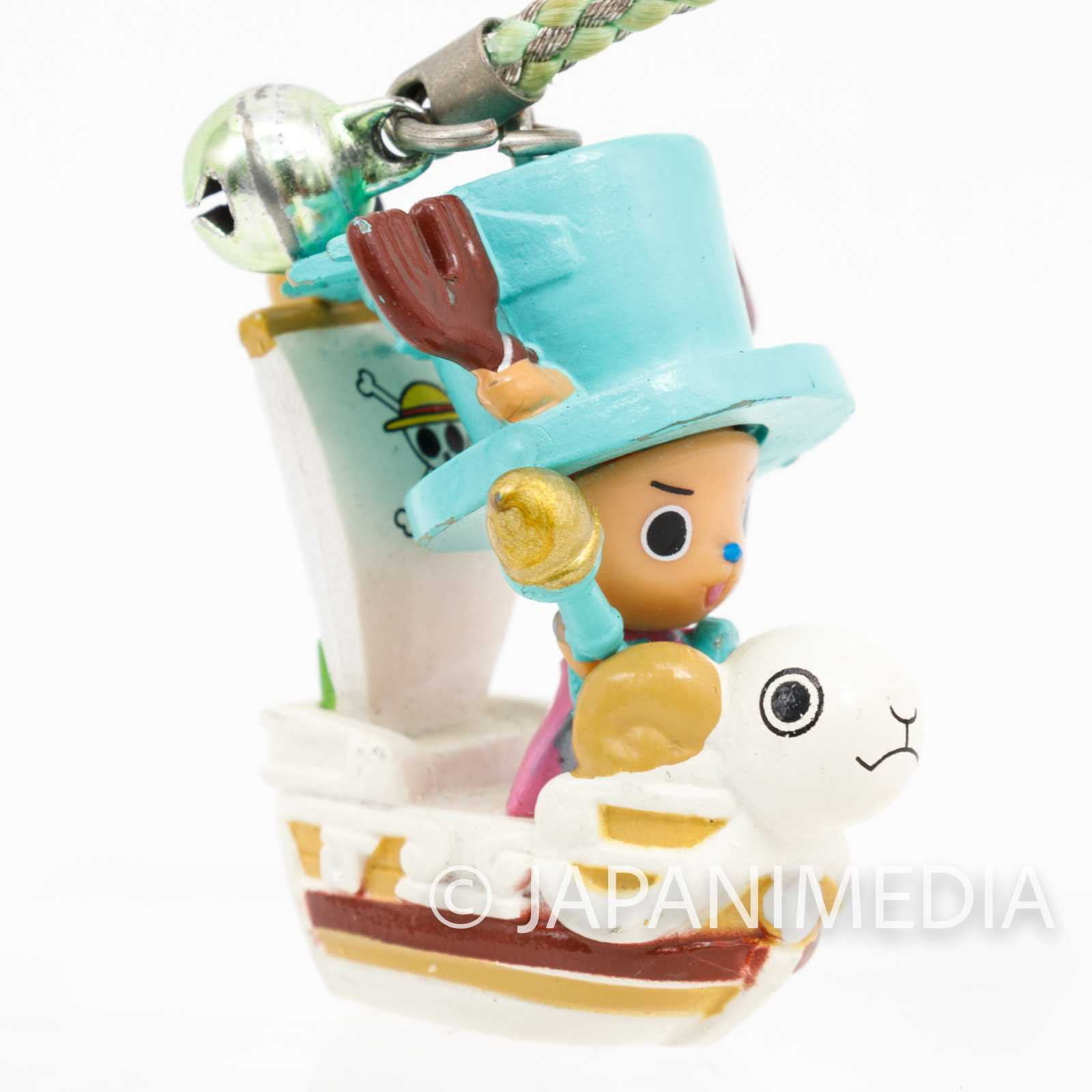 One Piece Chopper on Going Merry Figure Mascot Strap Banpresto JAPAN Japanimedia Store