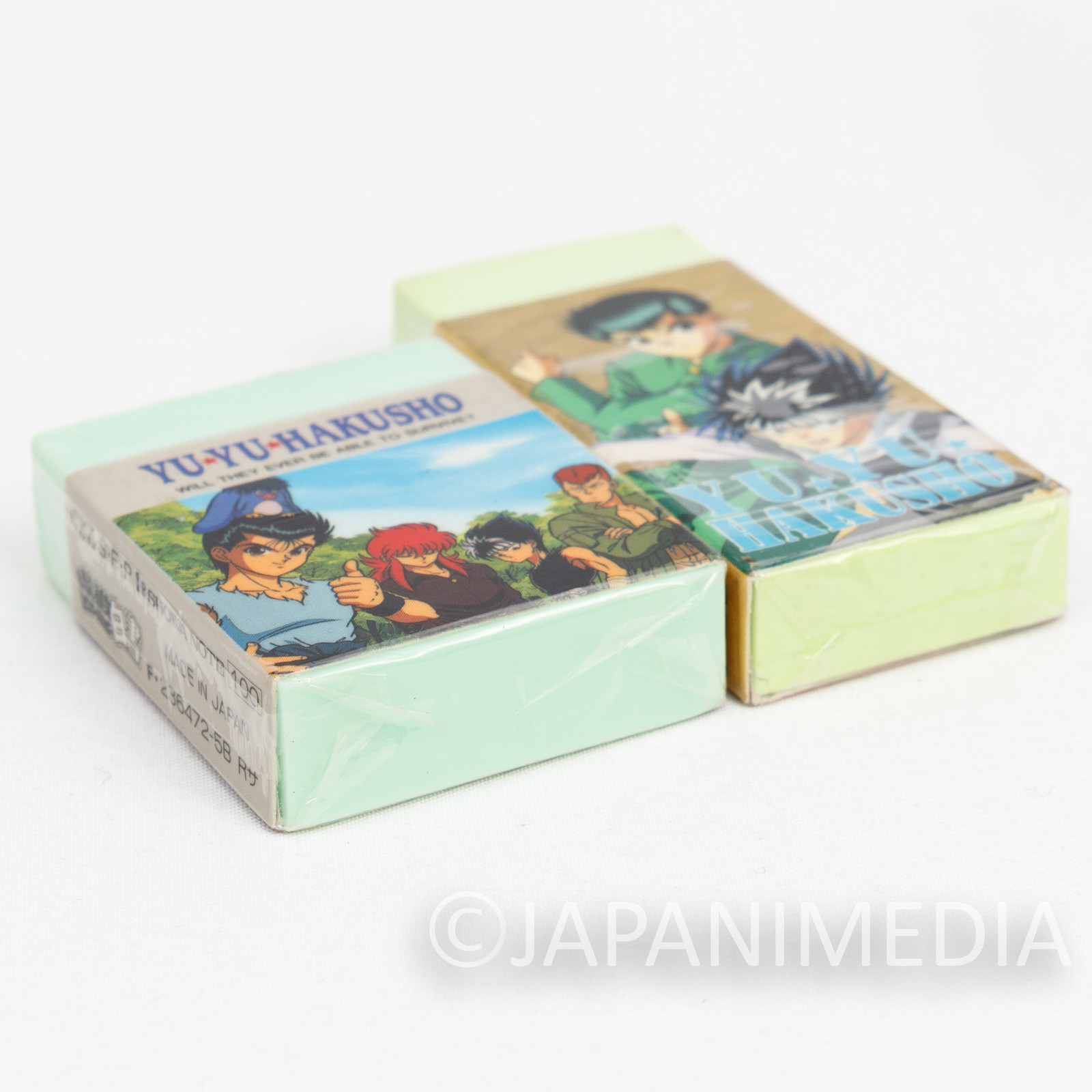 Yu Yu Hakusho Eraser 2pc Set JAPAN ANIME MANGA YUSUKE KURAMA HIEI 4