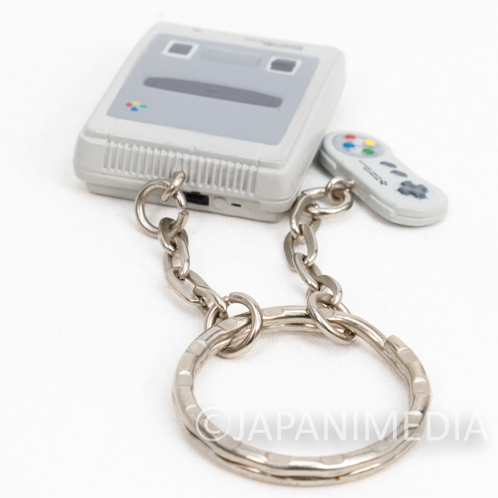 Nintendo Game Console History Miniature Figure Key Chain Super Famicom SNES 2