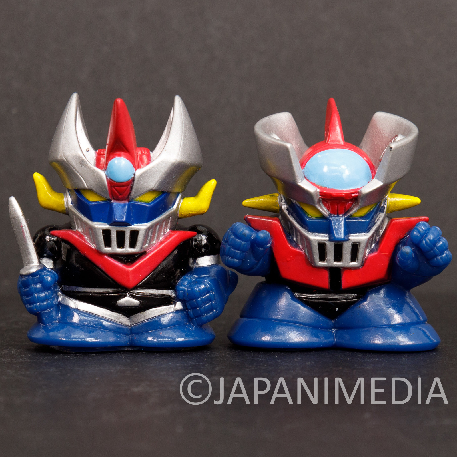 Mazinger Z & Great Mazinger Soft Vinyl Figure Finger Puppet Set JAPAN NAGAI GO