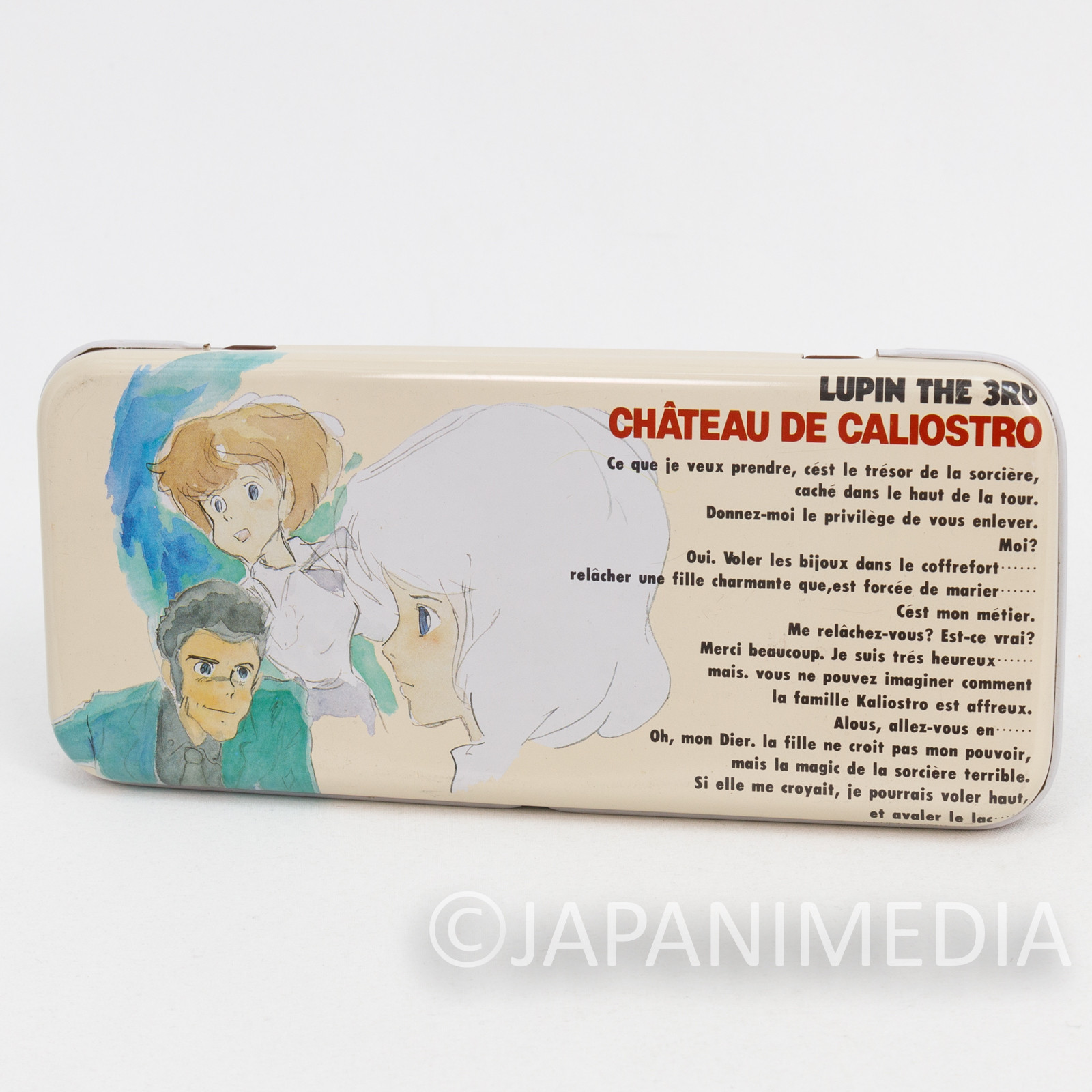 RARE Lupin the Third 3rd The Castle of Cagliostro Can Pen Case JAPAN ANIME 2