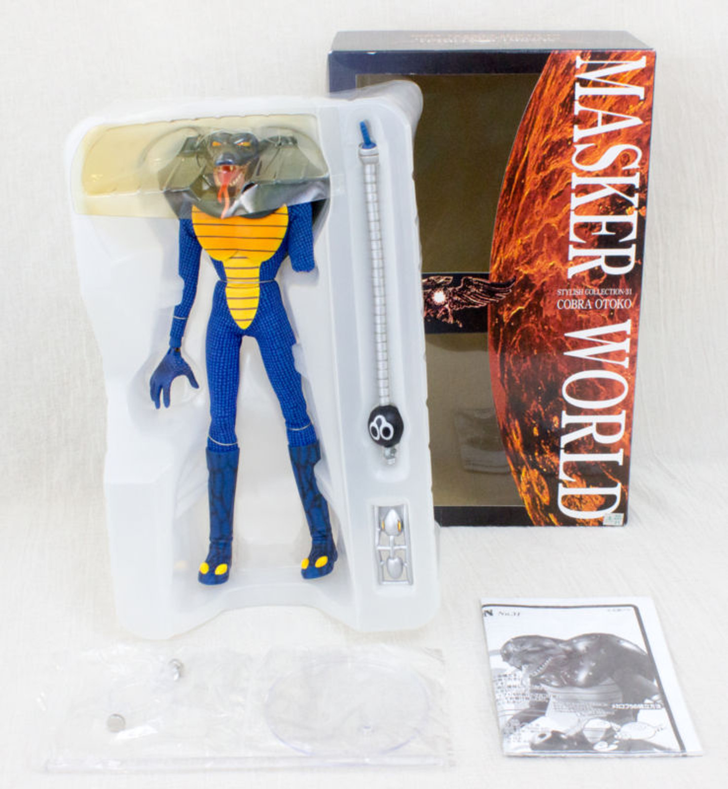 Kamen Rider Cobra Otoko Man Masker World Stylish Collection Figure 31 Medicom JAPAN