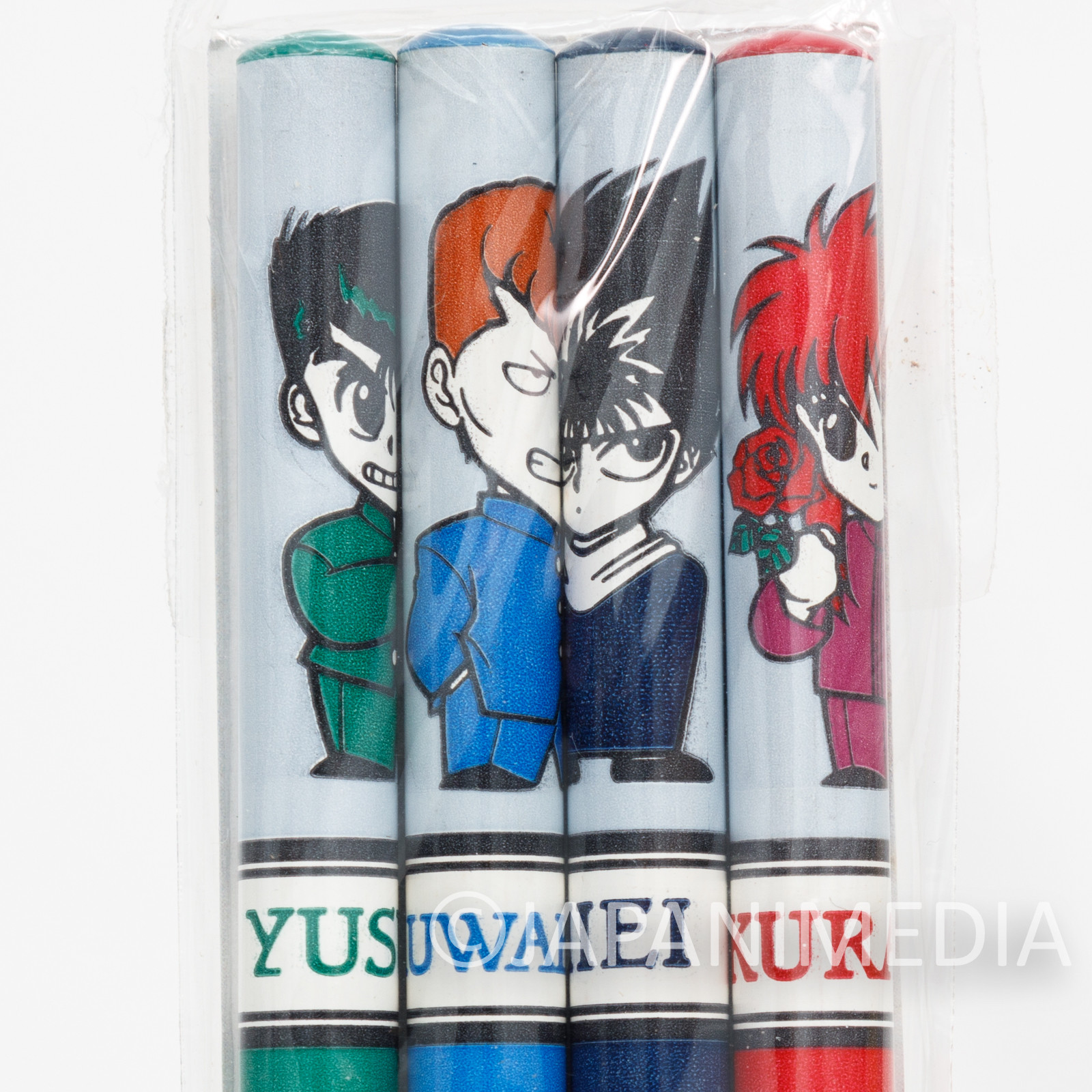 Yu Yu Hakusho Pencil 4pc Set JAPAN ANIME MANGA 4