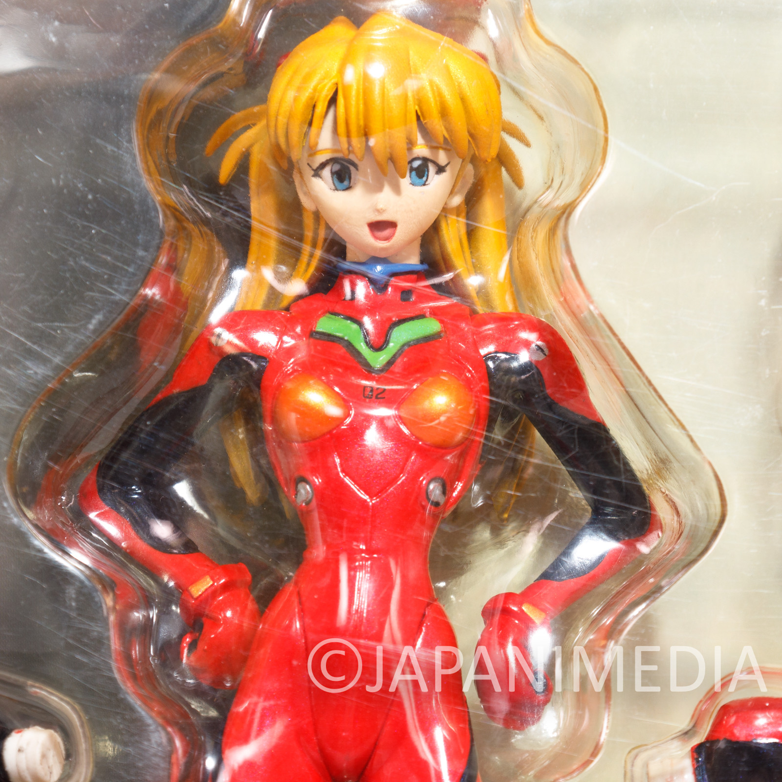 Evangelion Soryu Asuka Langley Plug Suits Figure Set Kaiyodo JAPAN