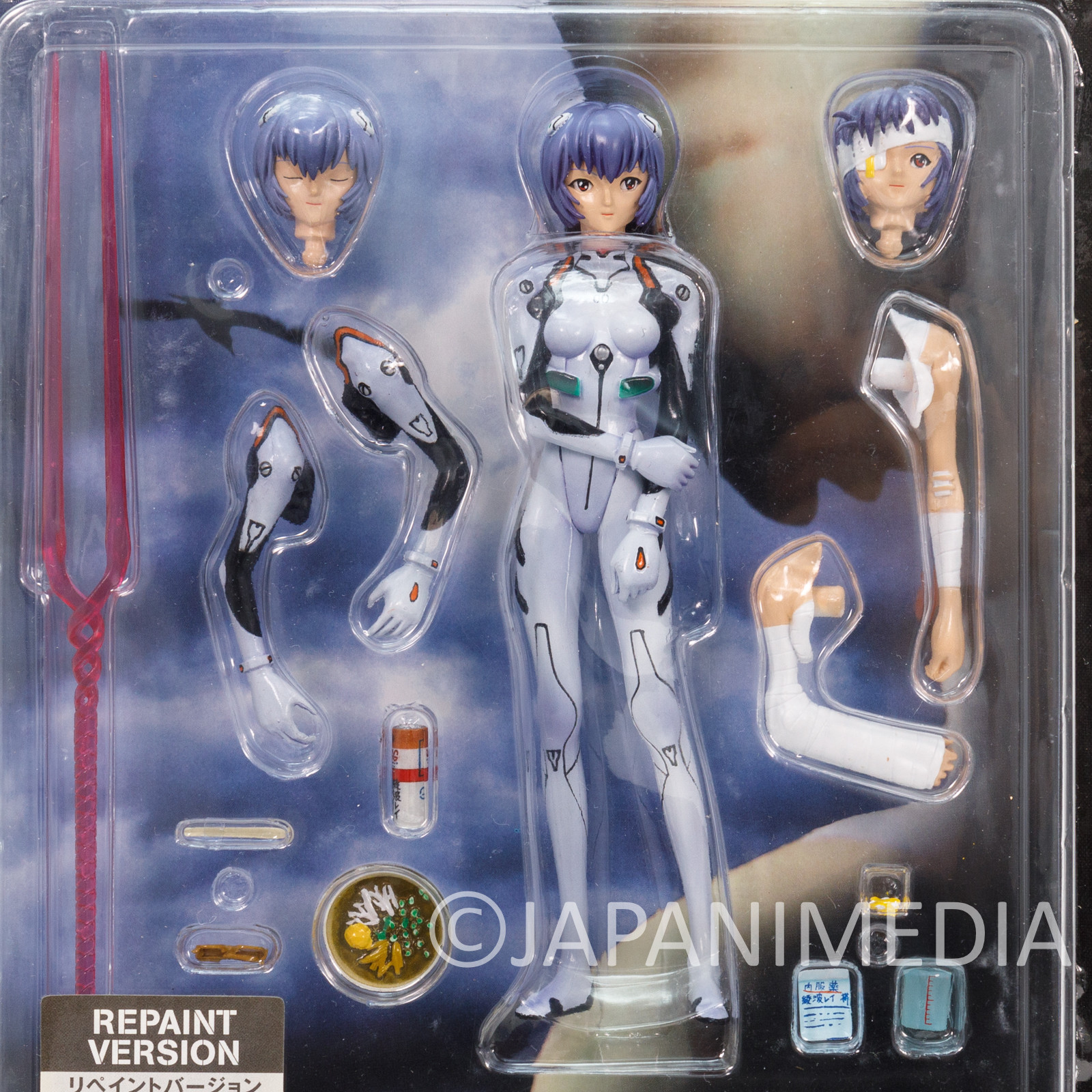 Evangelion Rei Ayanami Plug Suits Figure Set Kaiyodo JAPAN