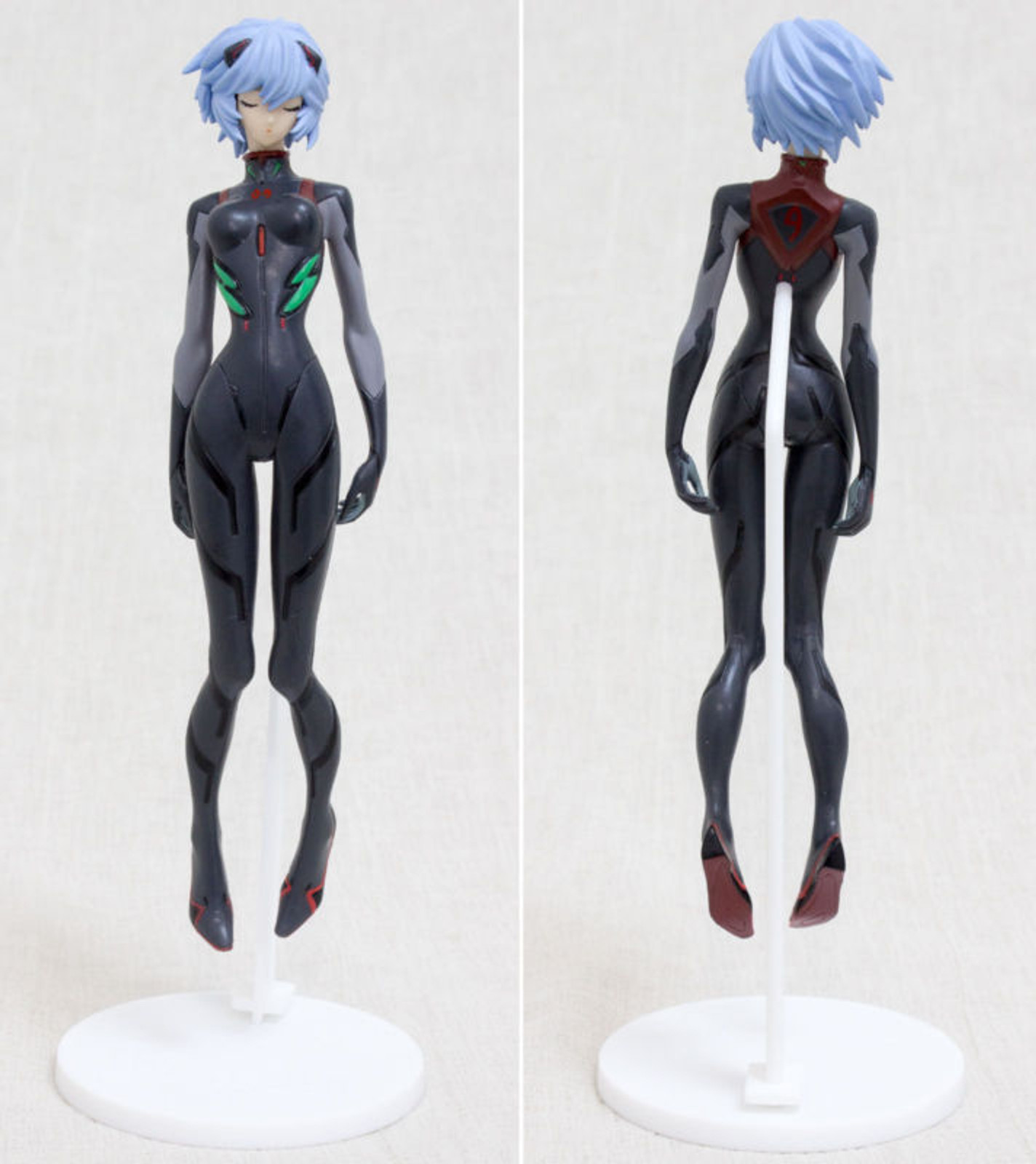 RARE! Evangelion Rei Ayanami (Provisional) Exhibition Limited Figure JAPAN ANIME