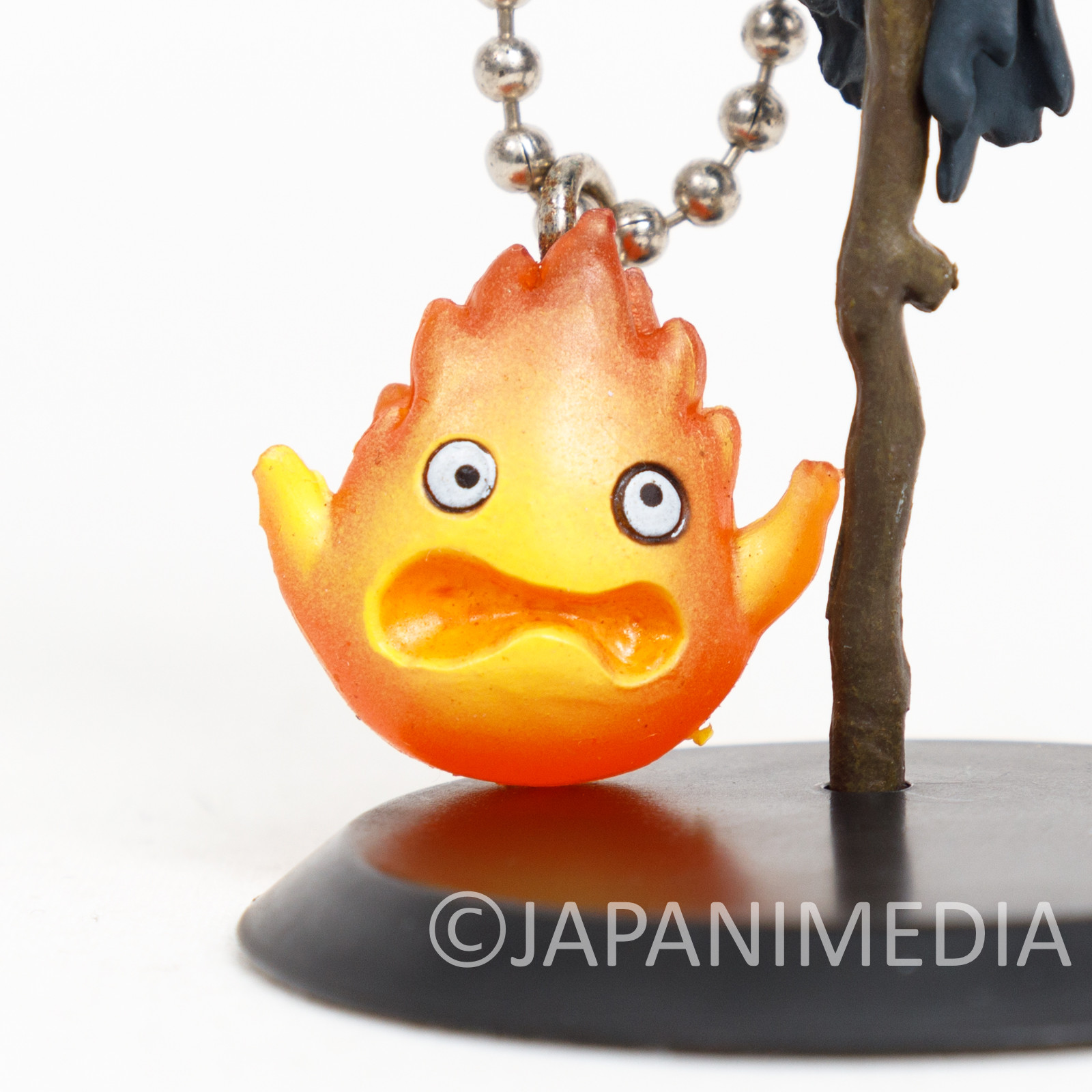 Howl's Moving Castle Turnip-Head & Calcifer Figure Key Chain Cominica Ghibli NOBOX