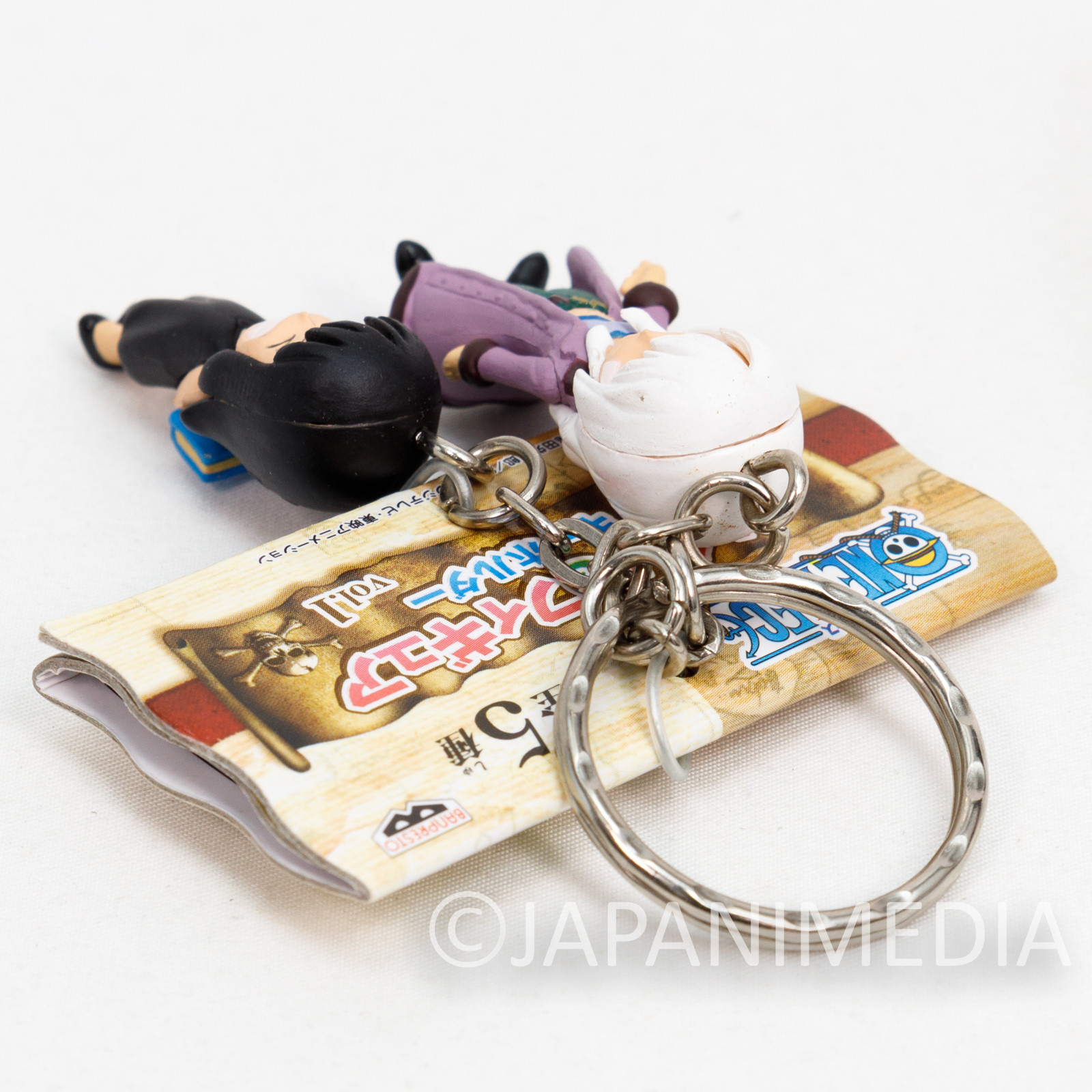 One Piece Nico Robin & Olvia Twin Figure Keychain Banpresto JAPAN