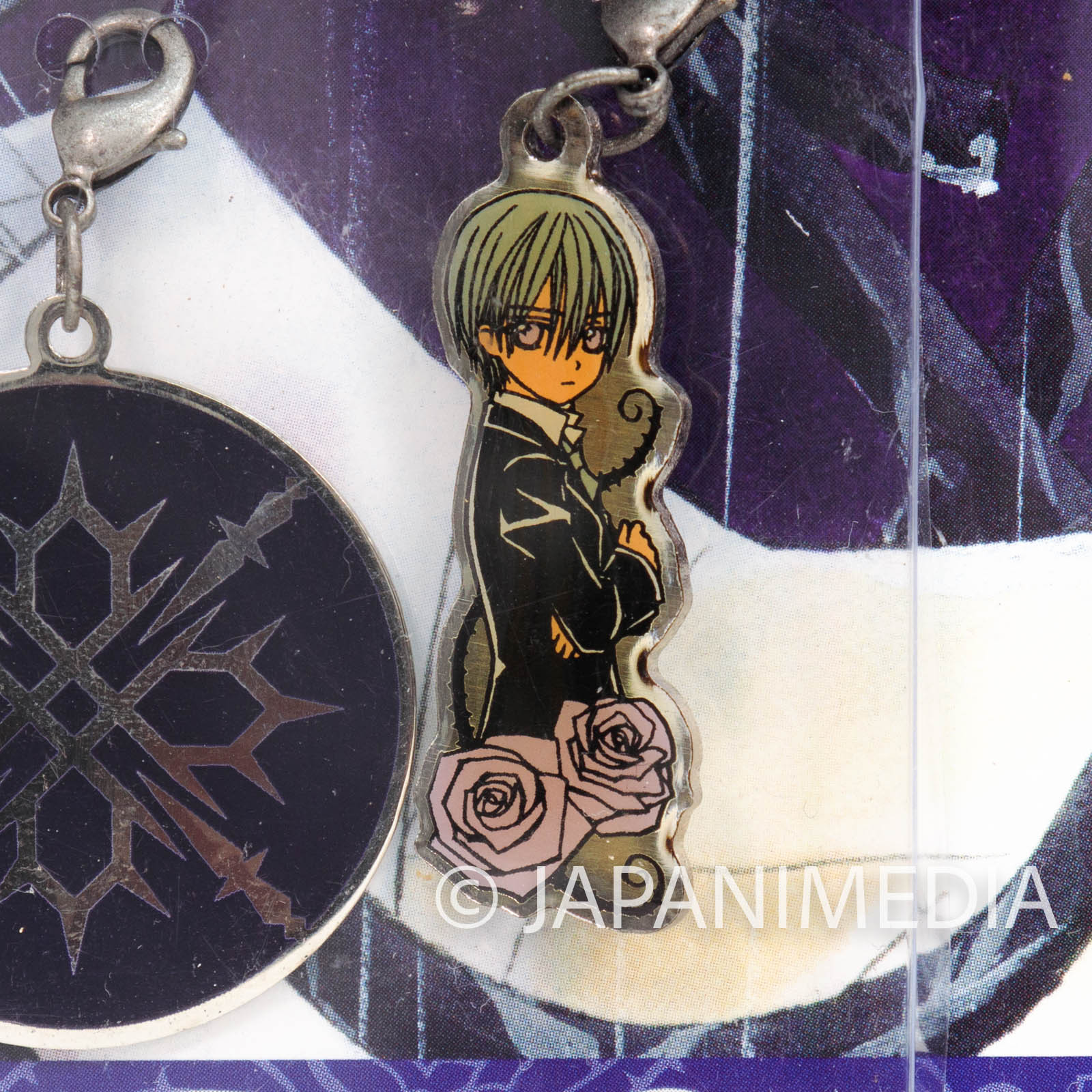 Vampire Knight Zero Kiryu Charm & Strap with Chain Accessories Set JAPAN MANGA