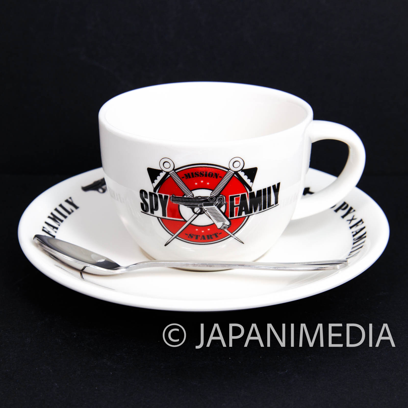 Spy x Family  Coffee cup Set (Cup & Saucer &  Spoon) JAPAN MANGA 2