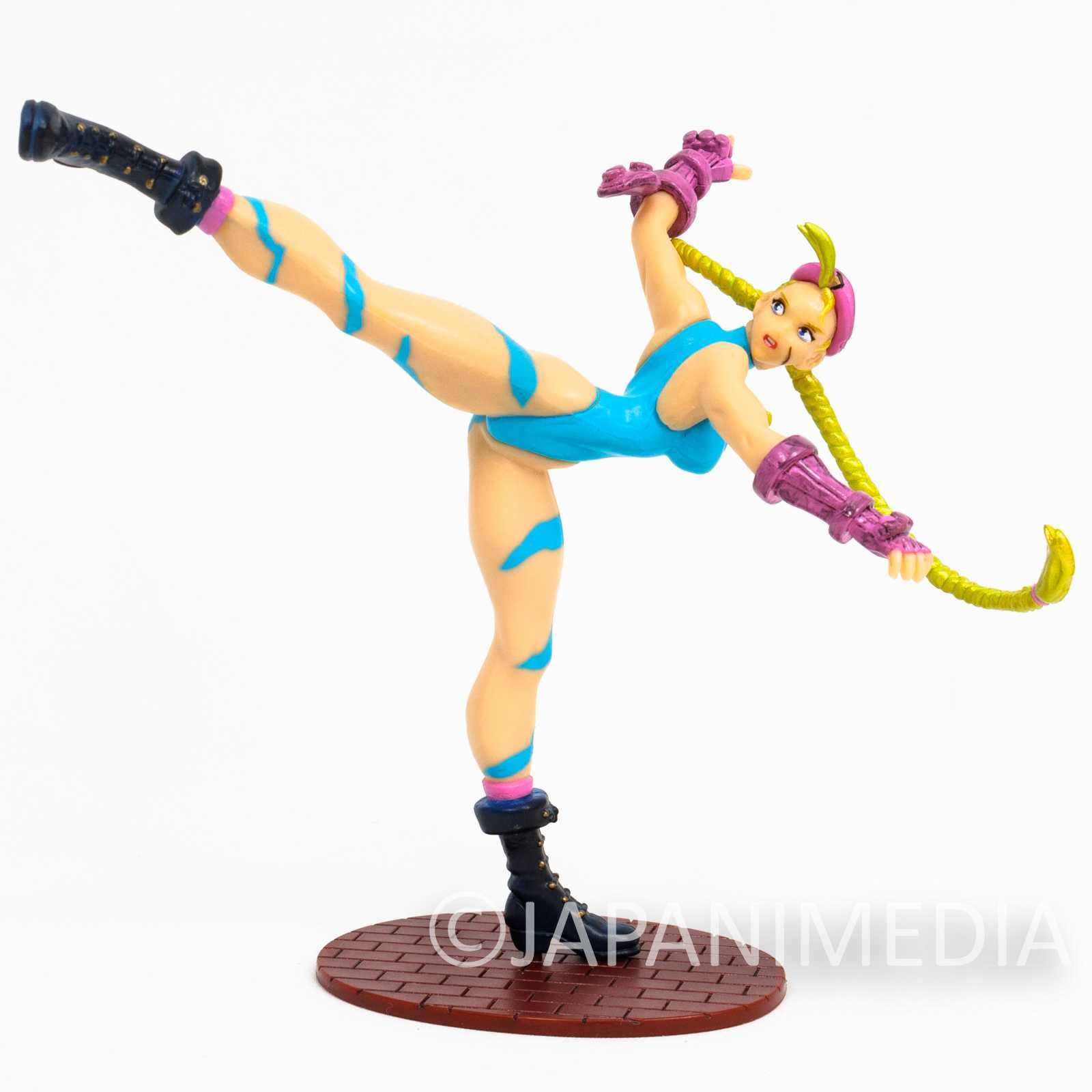 Street Fighter 2 Cammy Kick Light Blue ver Capcom Figure Collection Japanimedia Store