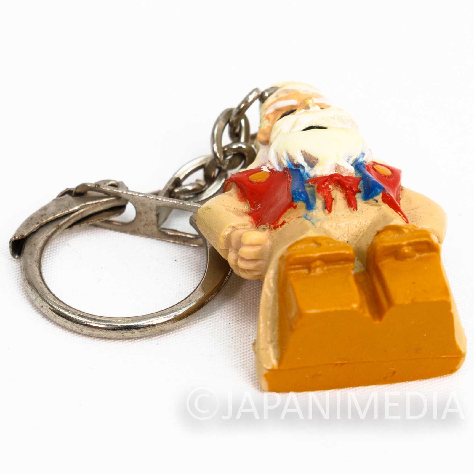 [JUNK ITEM] Ganbare Goemon Monoshirinosuke Momochi Figure Keychain JAPAN KONAMI Japanimedia Store