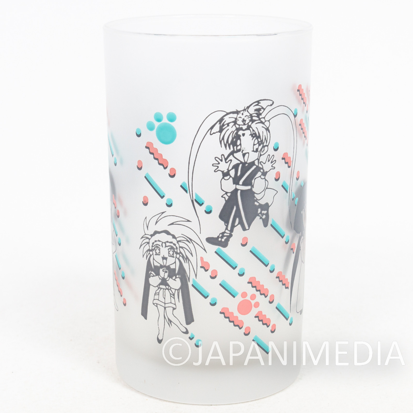 Retro RARE! Tenchi Muyo! Glass JAPAN ANIME