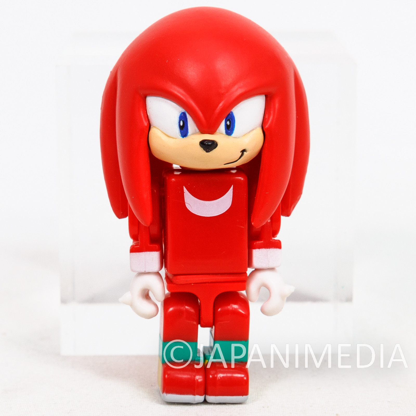 RARE!! Sonic The Hedgehog SONIC X Knuckles Tinibiz Figure SEGA 